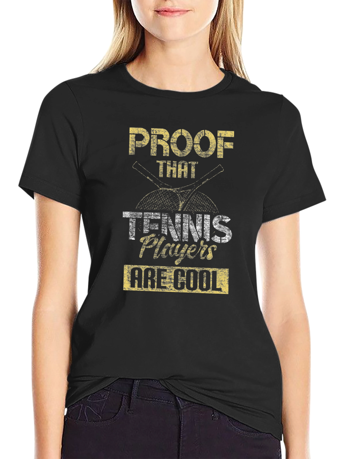 Proof Tennis Players Are Cool Graphic Tee