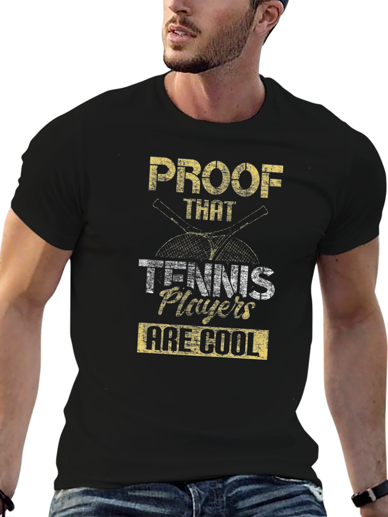 Proof Tennis Players Are Cool Graphic Tee