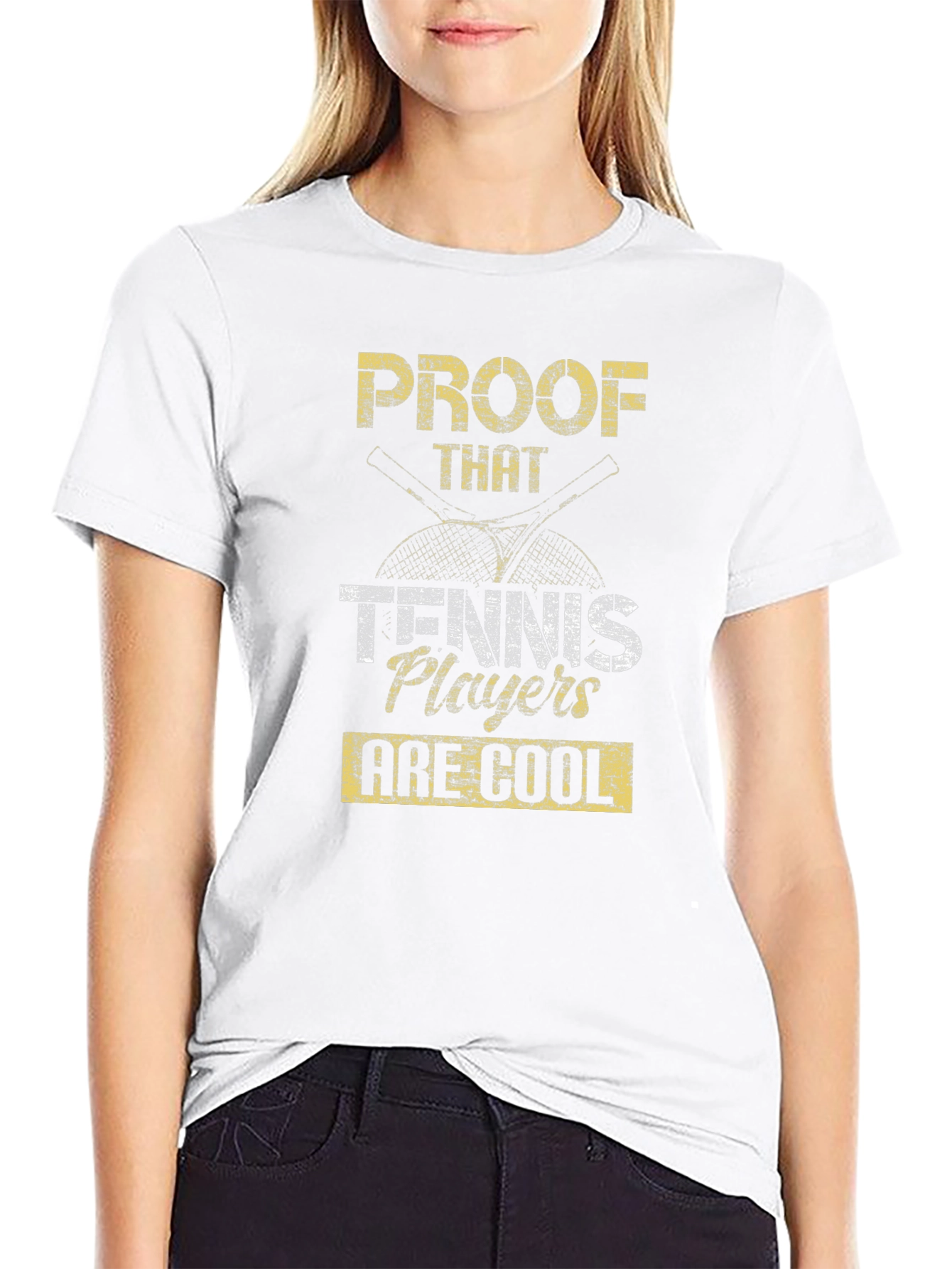 Proof Tennis Players Are Cool Graphic Tee