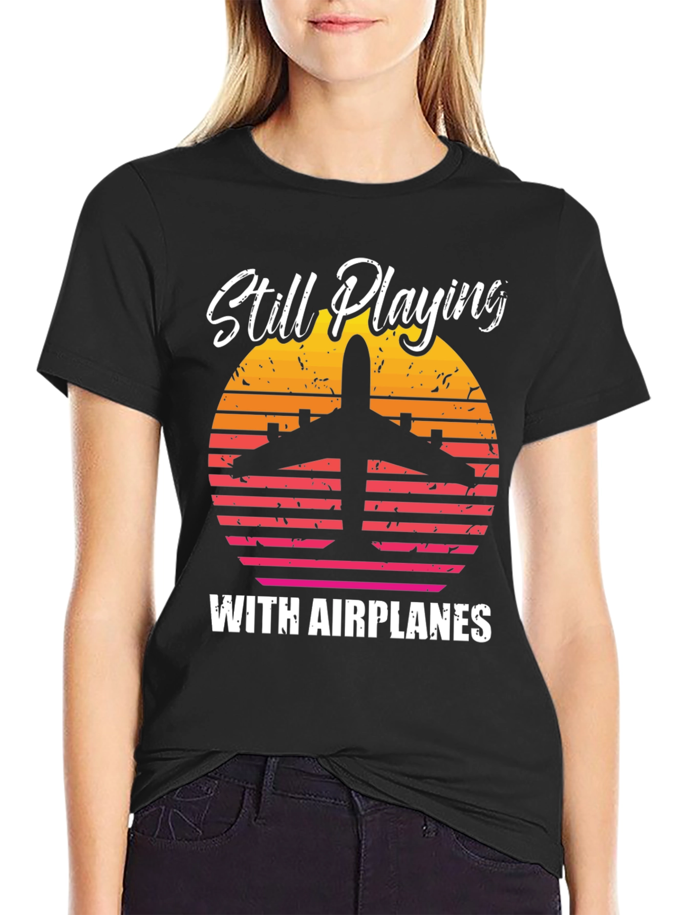 Still Playing with Airplanes T-Shirt