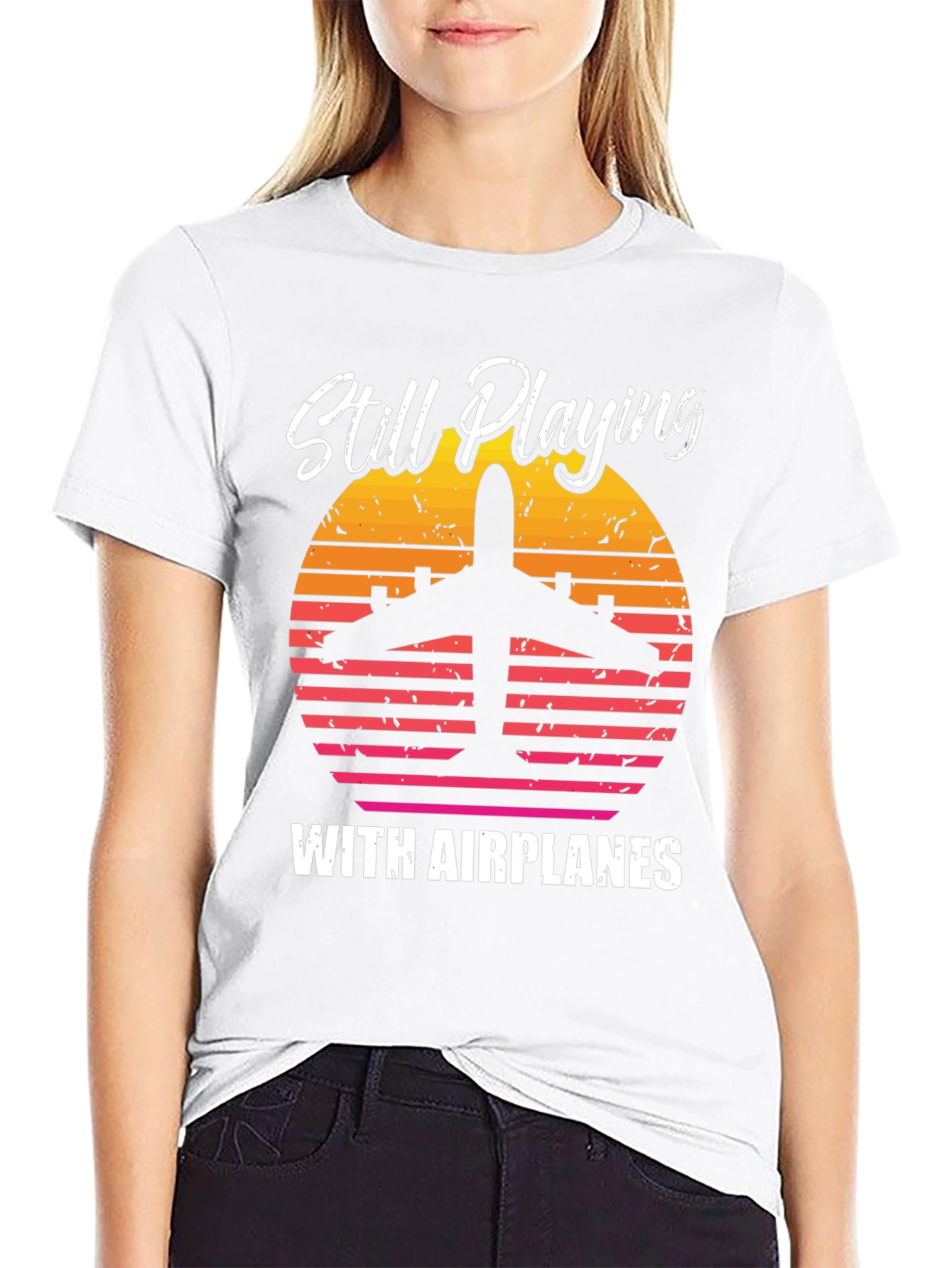 Still Playing with Airplanes T-Shirt