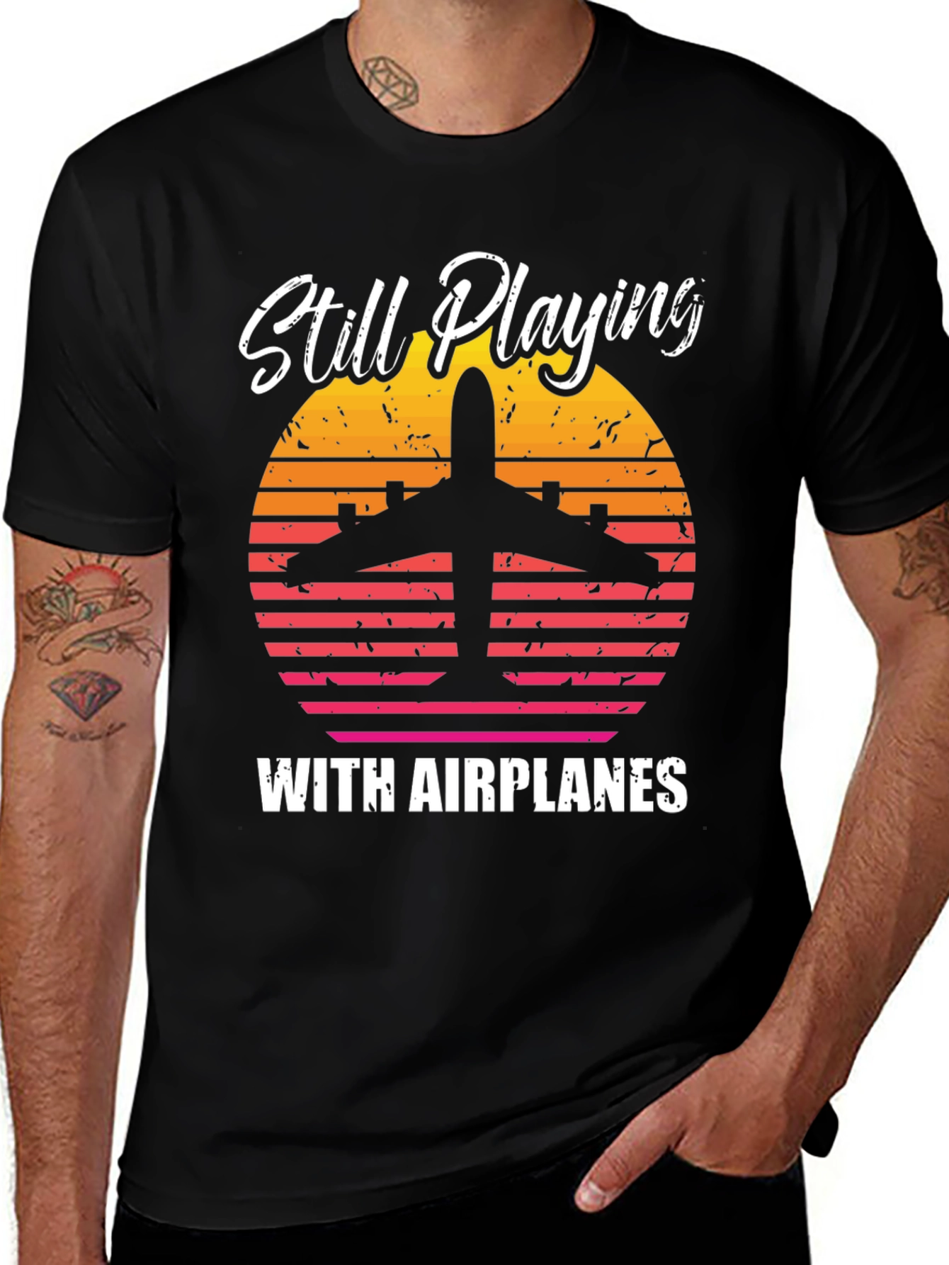 Still Playing with Airplanes T-Shirt