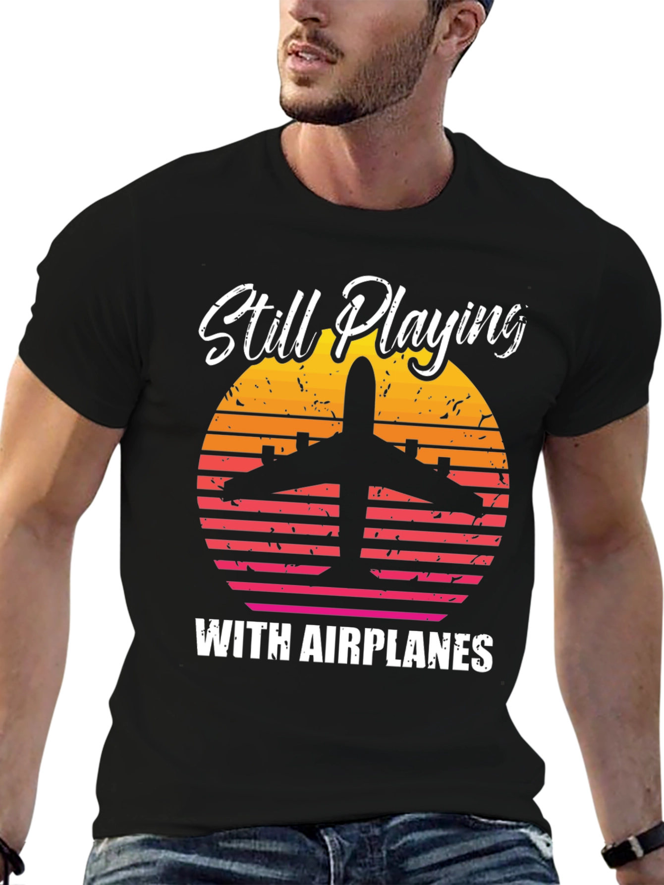 Still Playing with Airplanes T-Shirt