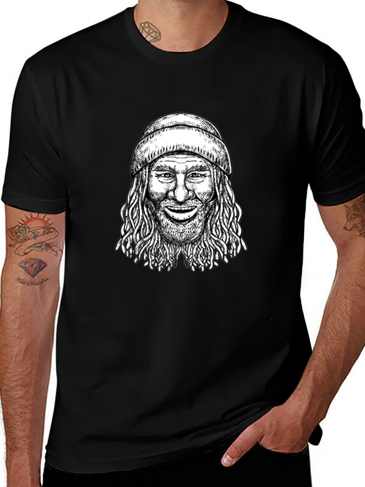 Cool Dude Graphic Tee - Mens Black T-Shirt