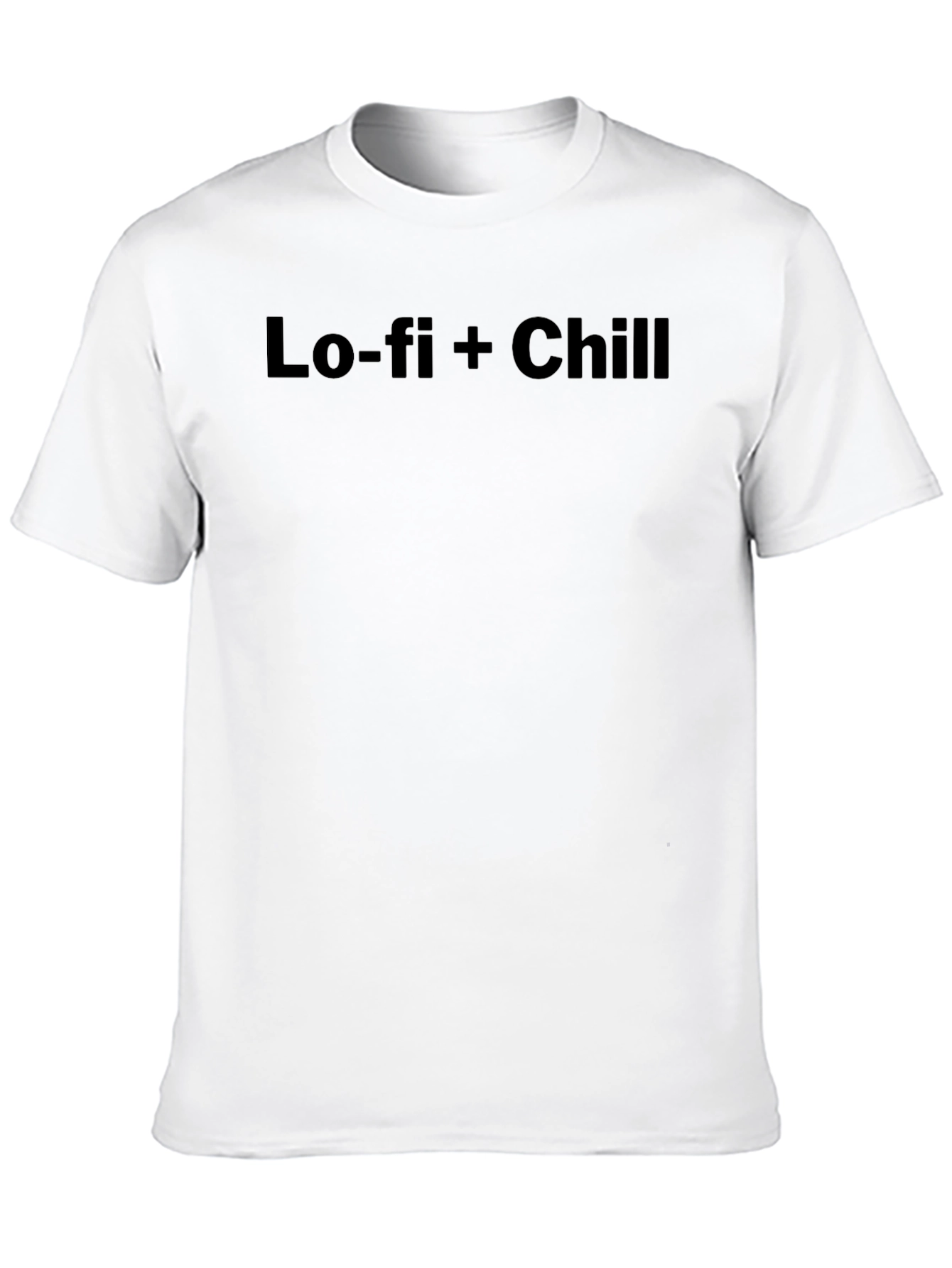 Lo-fi + Chill Black Graphic Tee