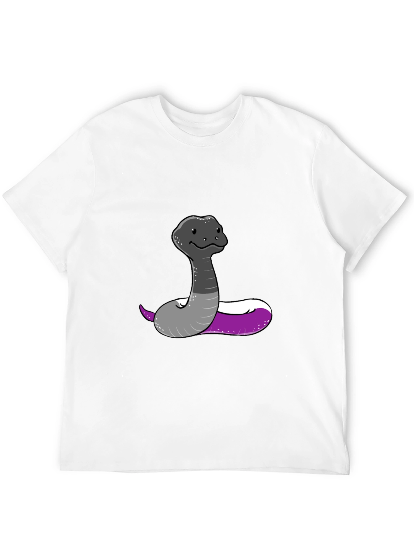 Asexual Pride Snake Graphic Tee