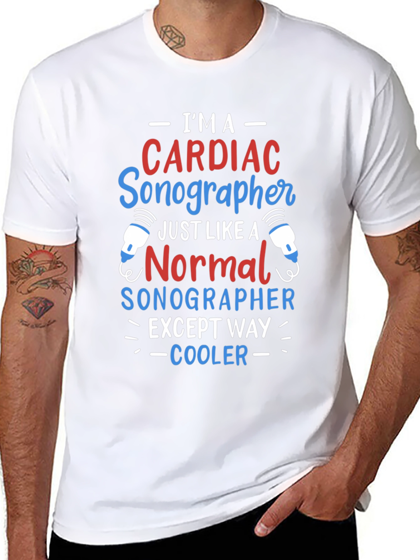 Cardiac Sonographer T-Shirt: Im Way Cooler!