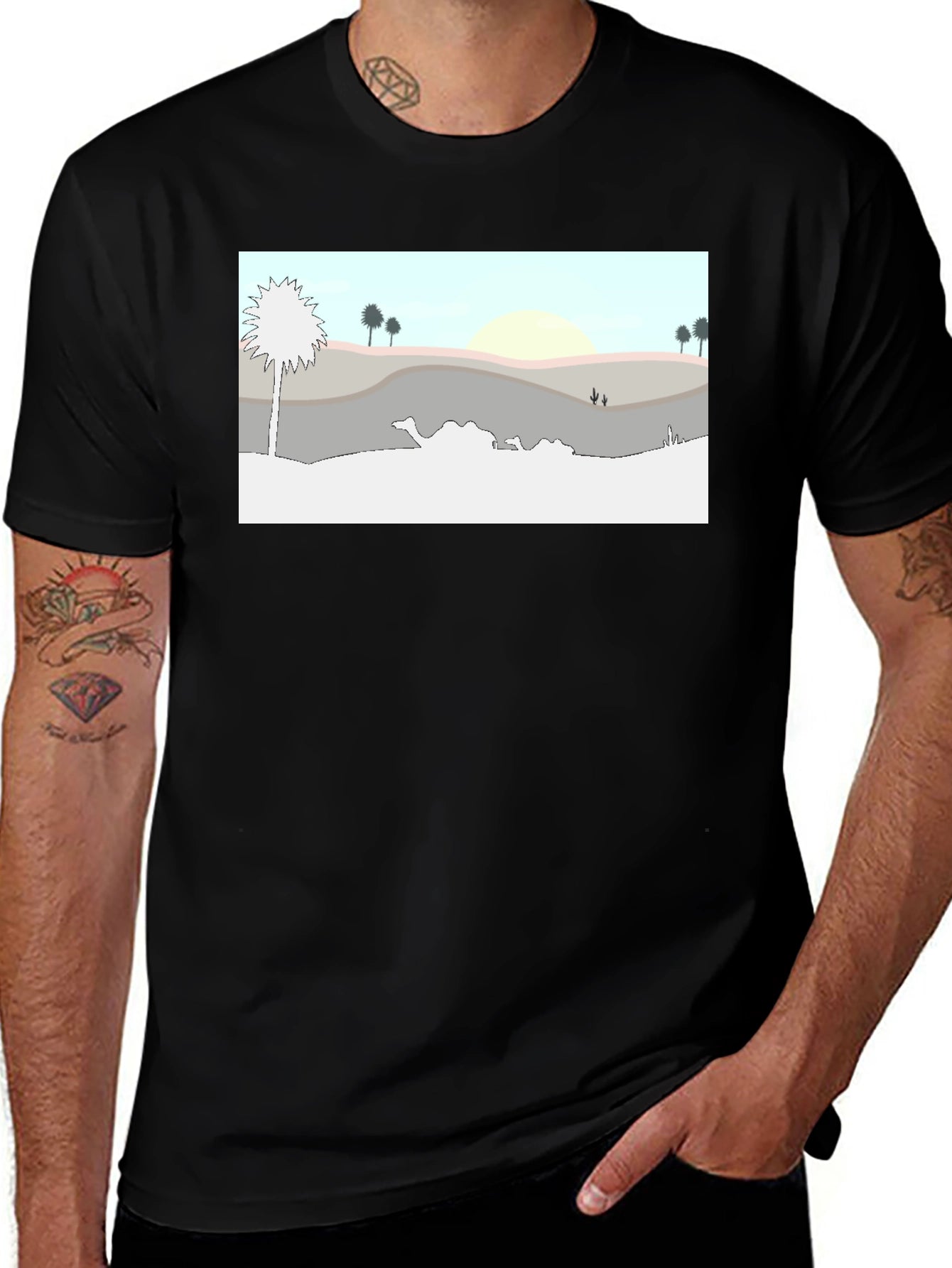 Desert Scene T-Shirt