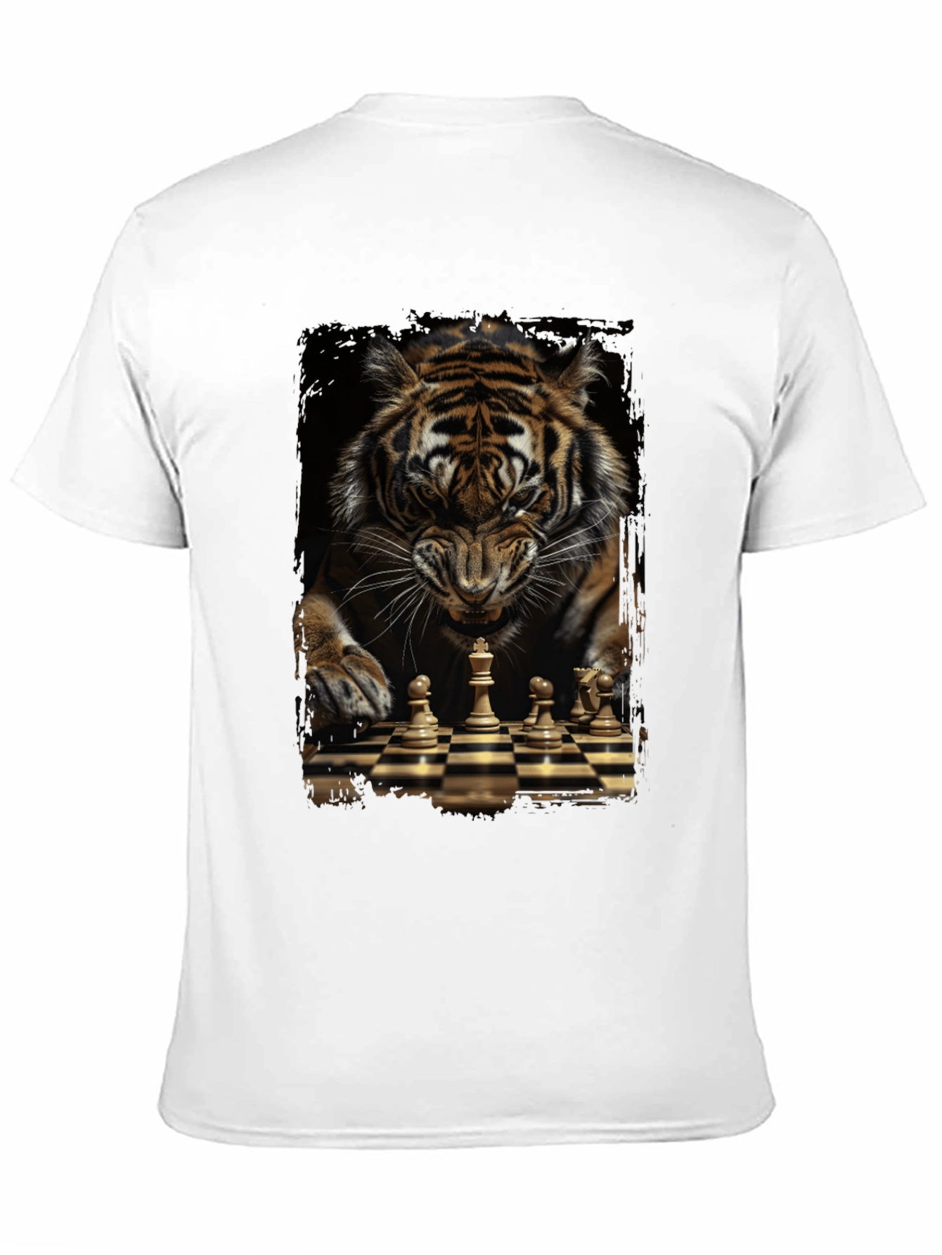 Tiger Chess Graphic Tee - King of the Board