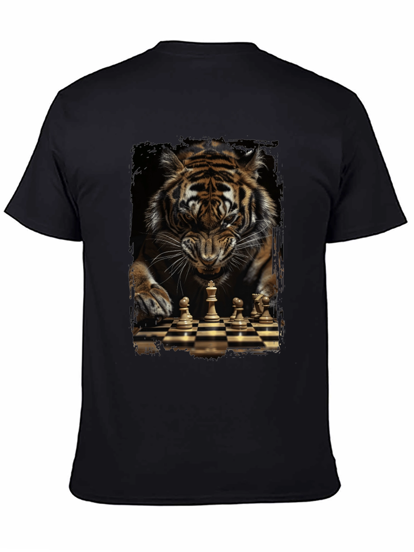Tiger Chess Graphic Tee - King of the Board