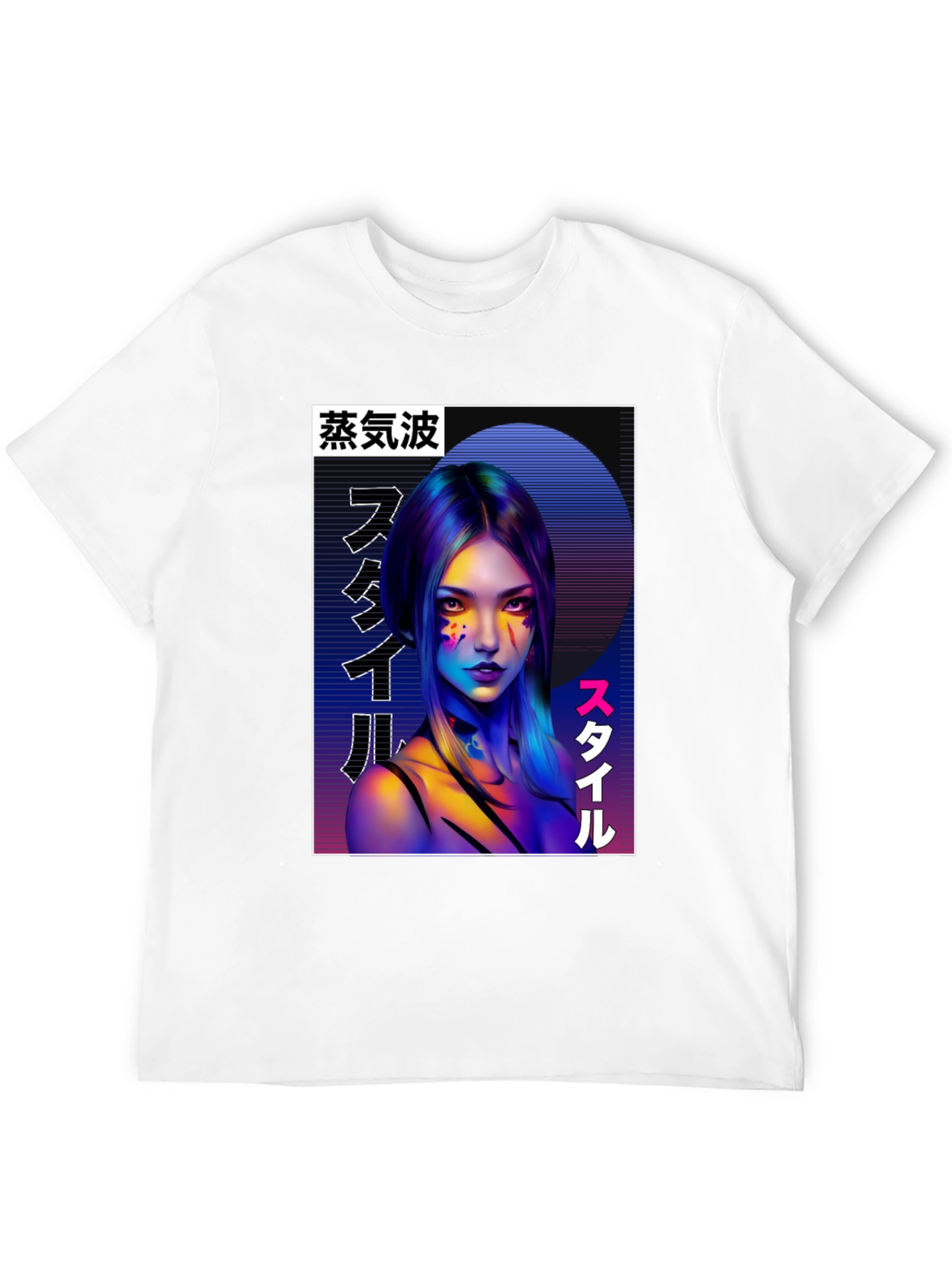 Vaporwave Style Graphic Tee