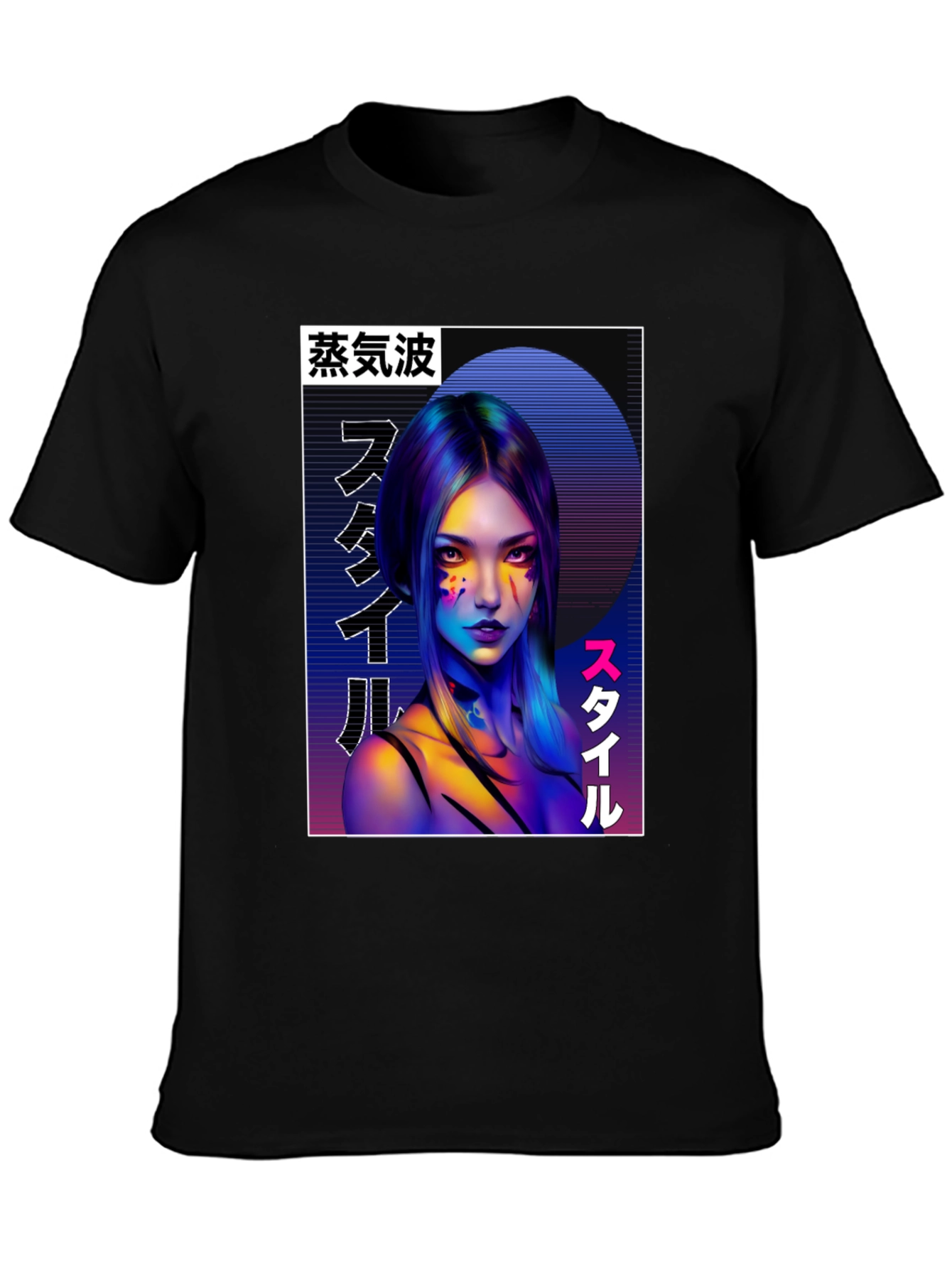 Vaporwave Style Graphic Tee