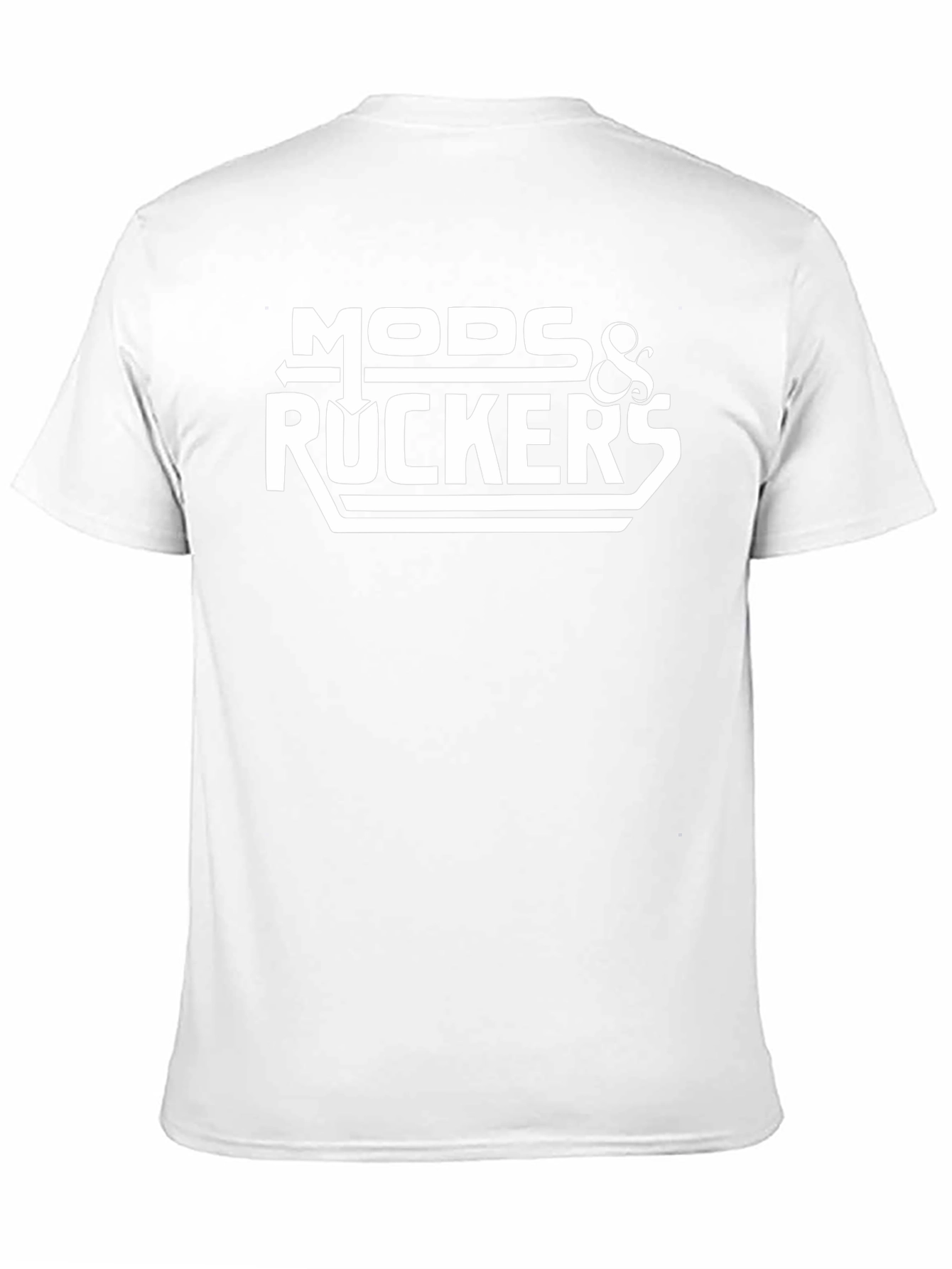 Mods & Rockers Graphic T-Shirt - Cool Retro Design