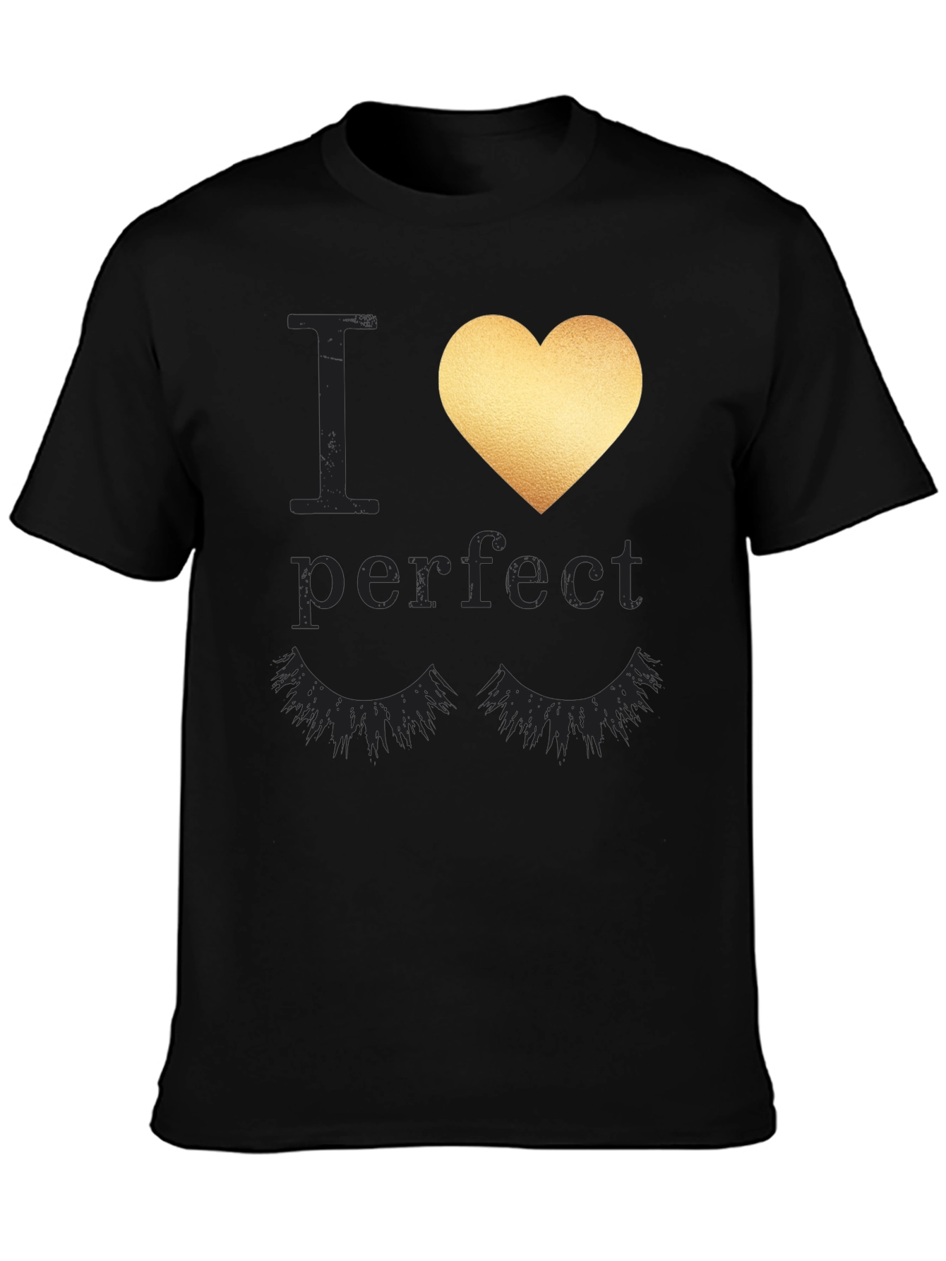 I Heart Lashes Graphic Tee - Stylish and Fun