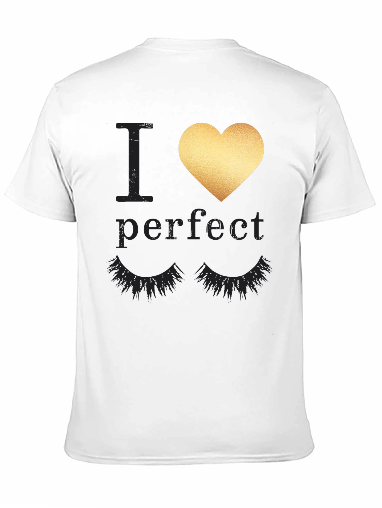 I Heart Lashes Graphic Tee - Stylish and Fun