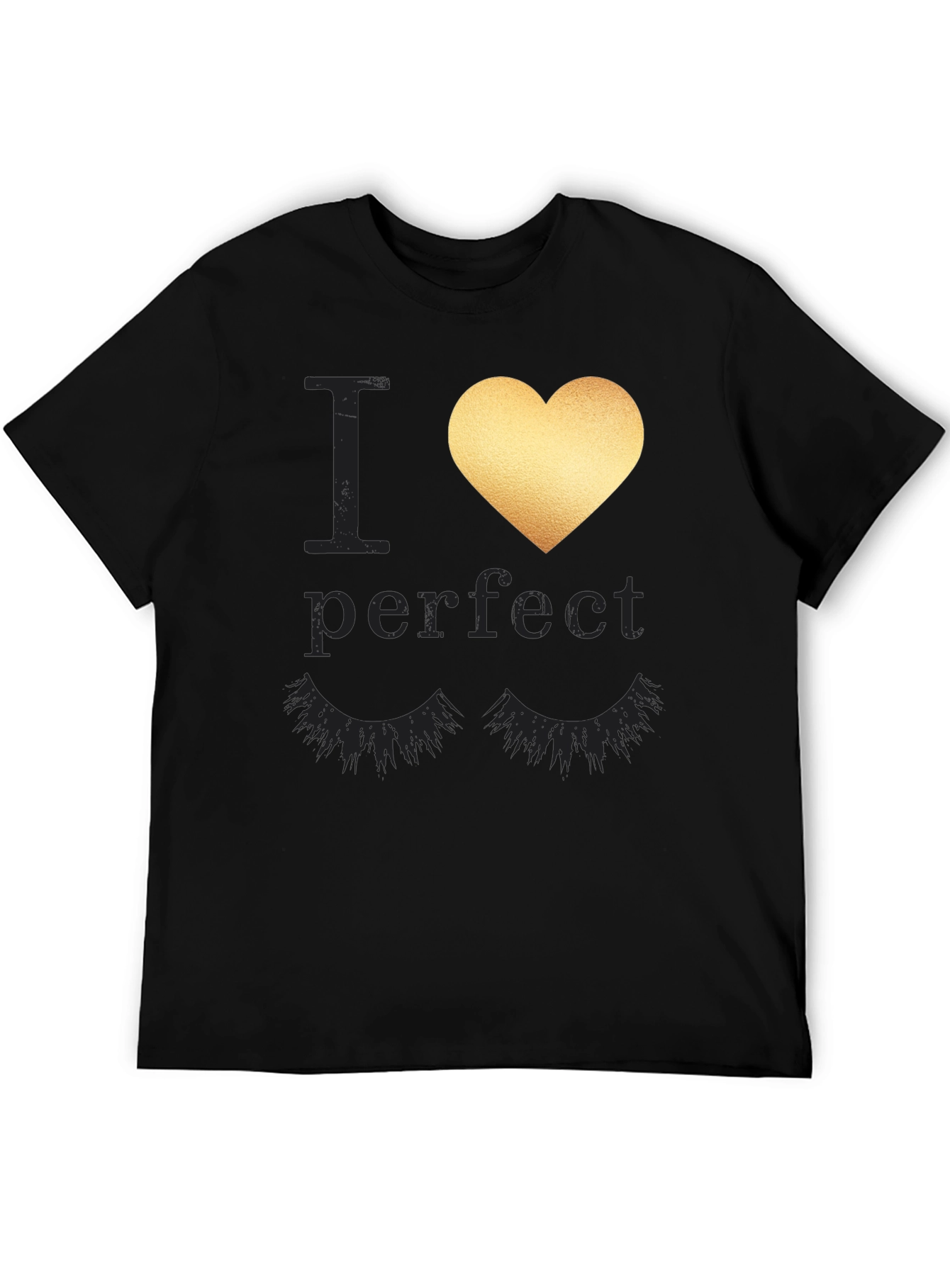 I Heart Lashes Graphic Tee - Stylish and Fun