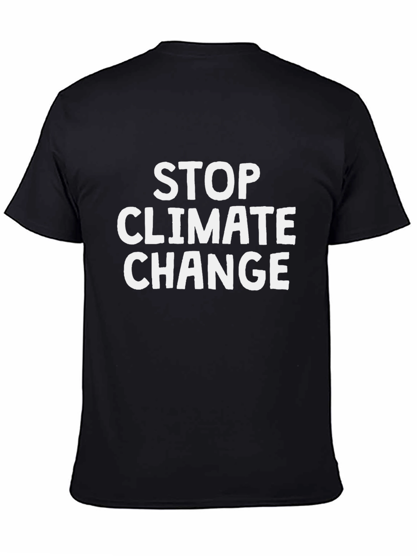 Stop Climate Change Graphic Tee - Eco-Friendly Fashion