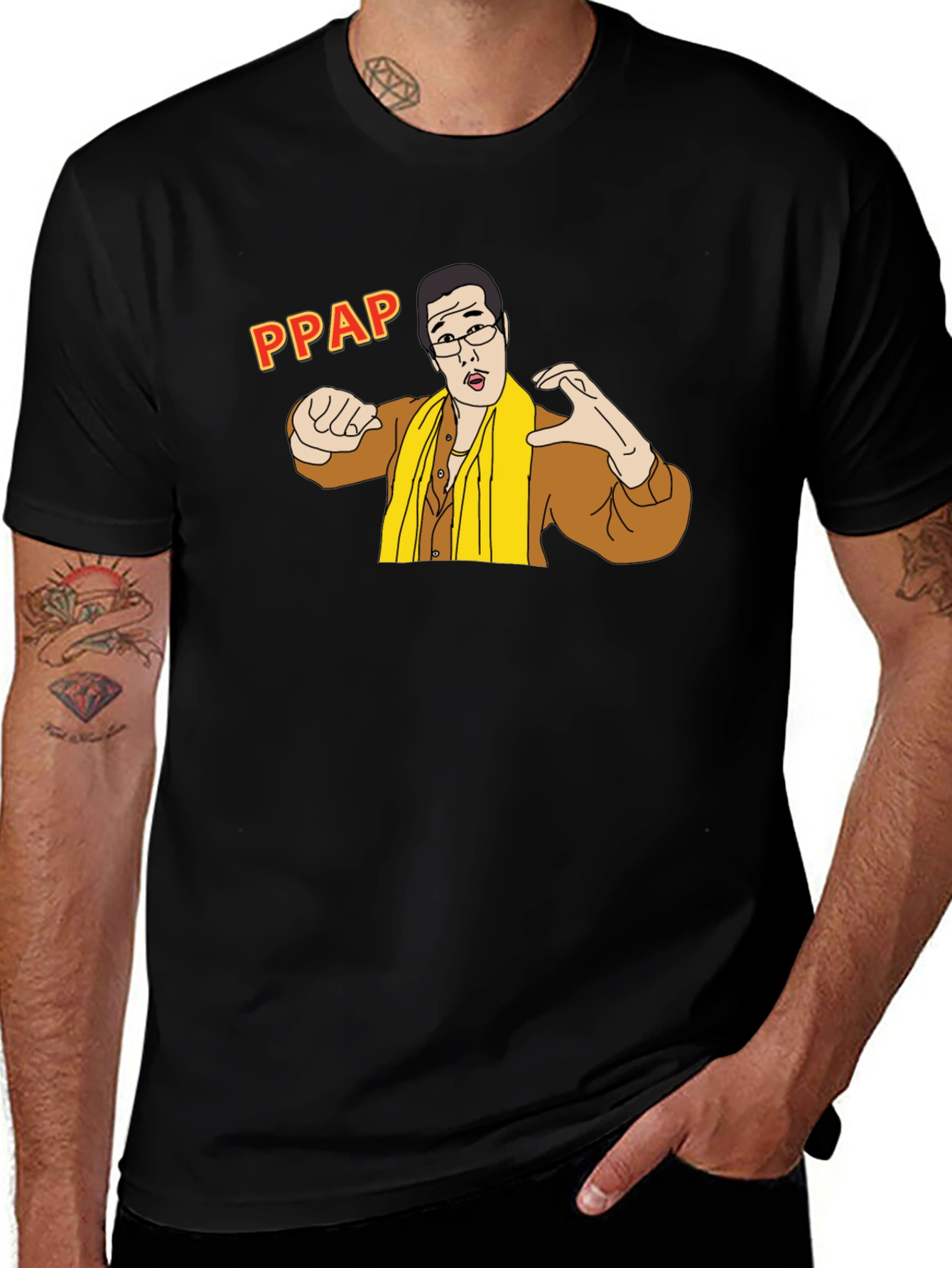 PPAP Graphic T-Shirt - Pen Pineapple Apple Pen