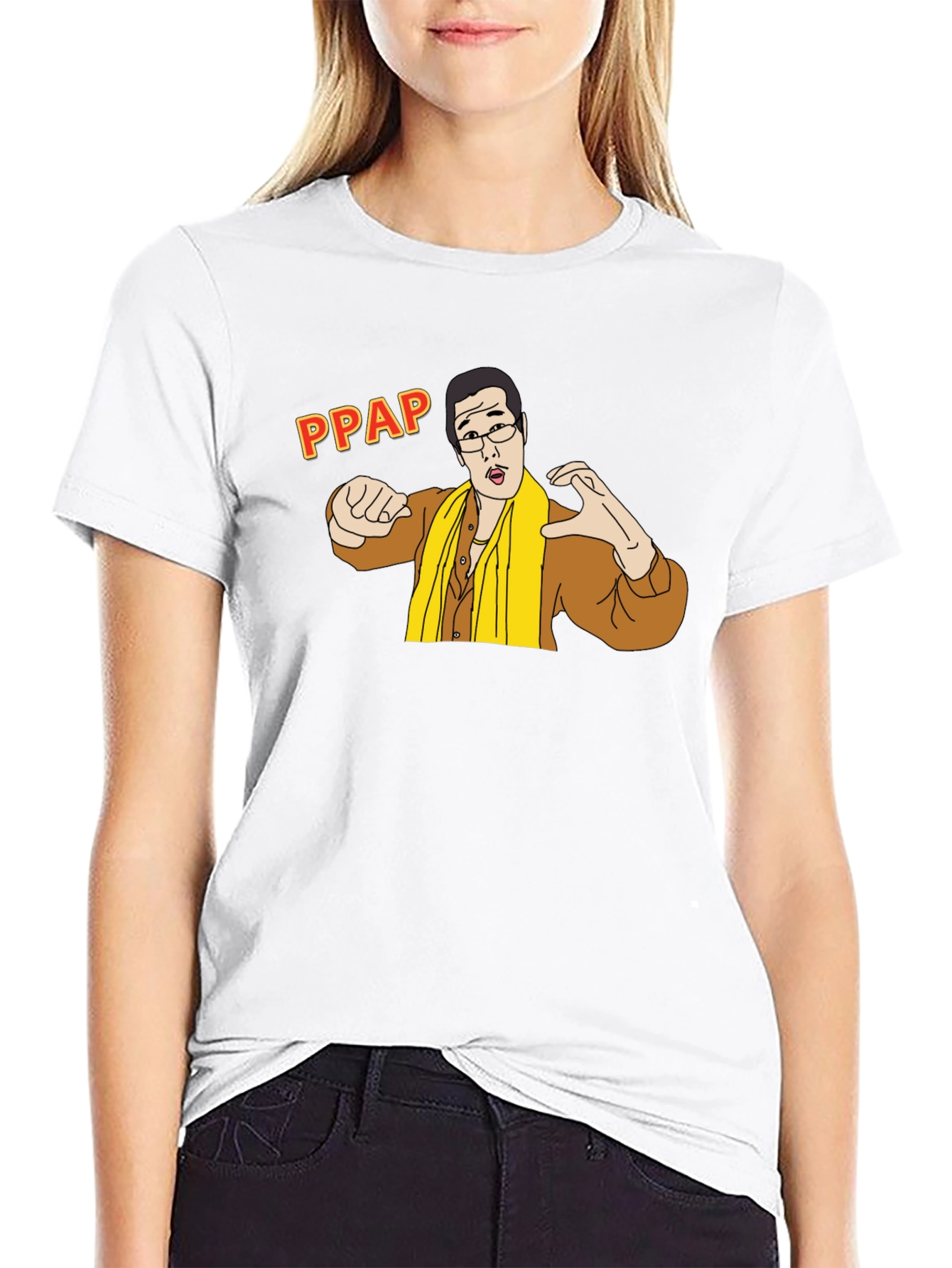 PPAP Graphic T-Shirt - Pen Pineapple Apple Pen