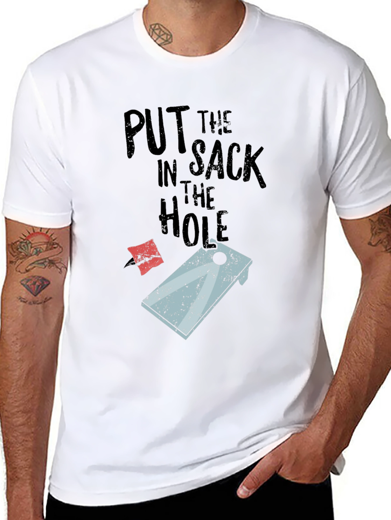 Put the Sack in the Hole T-Shirt