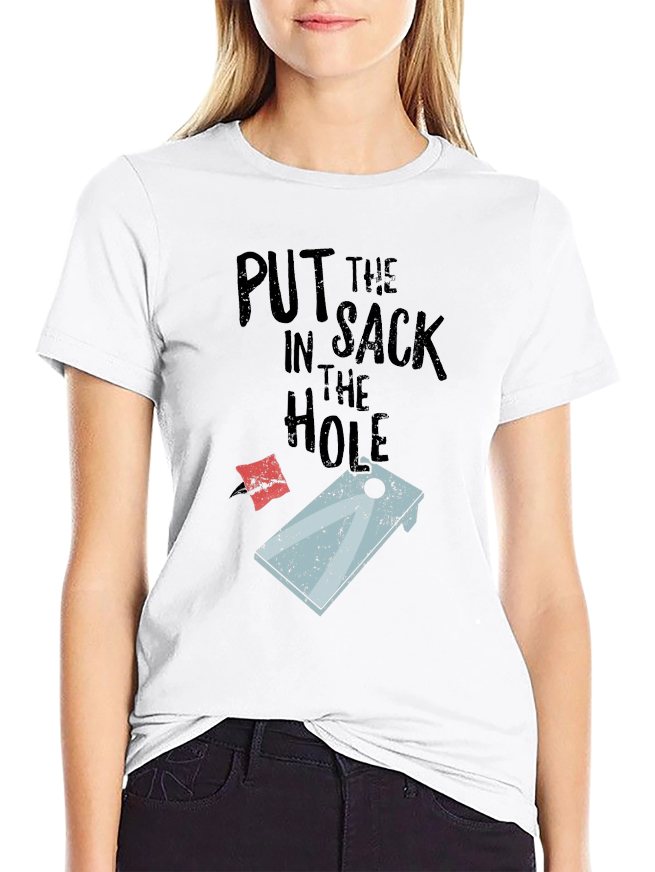 Put the Sack in the Hole T-Shirt