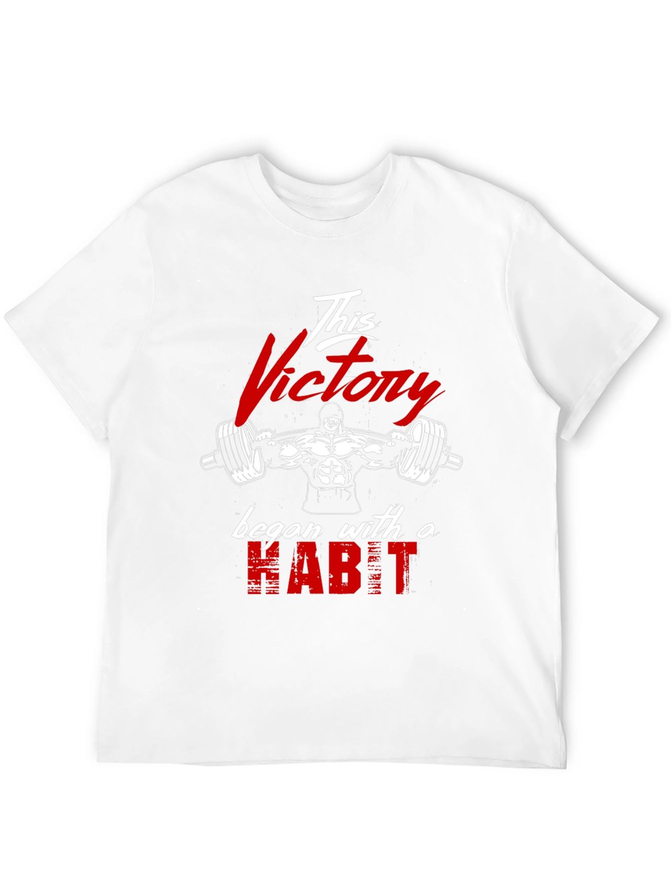 Victory Habit Gym T-Shirt - Fitness Motivation