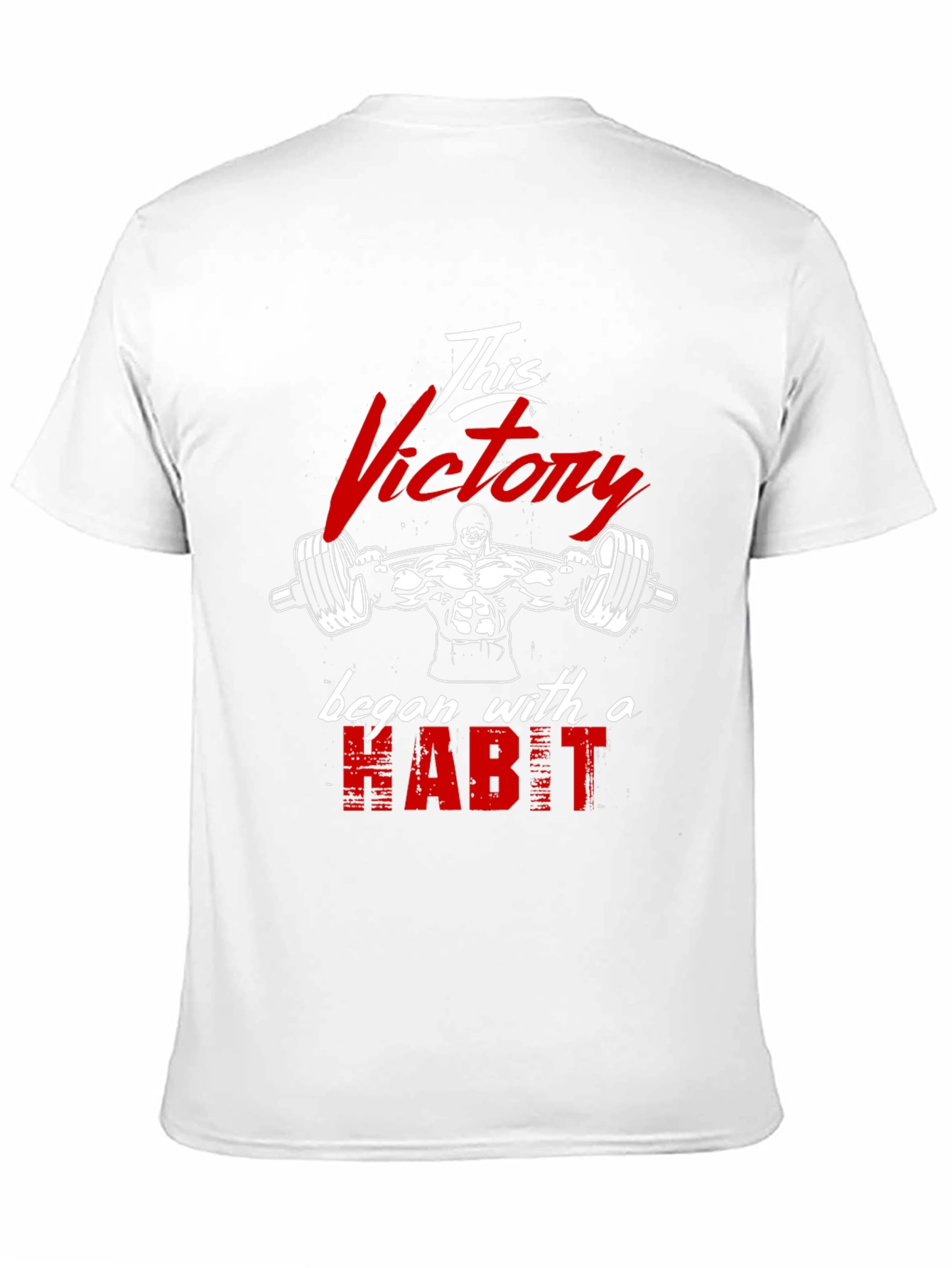 Victory Habit Gym T-Shirt - Fitness Motivation