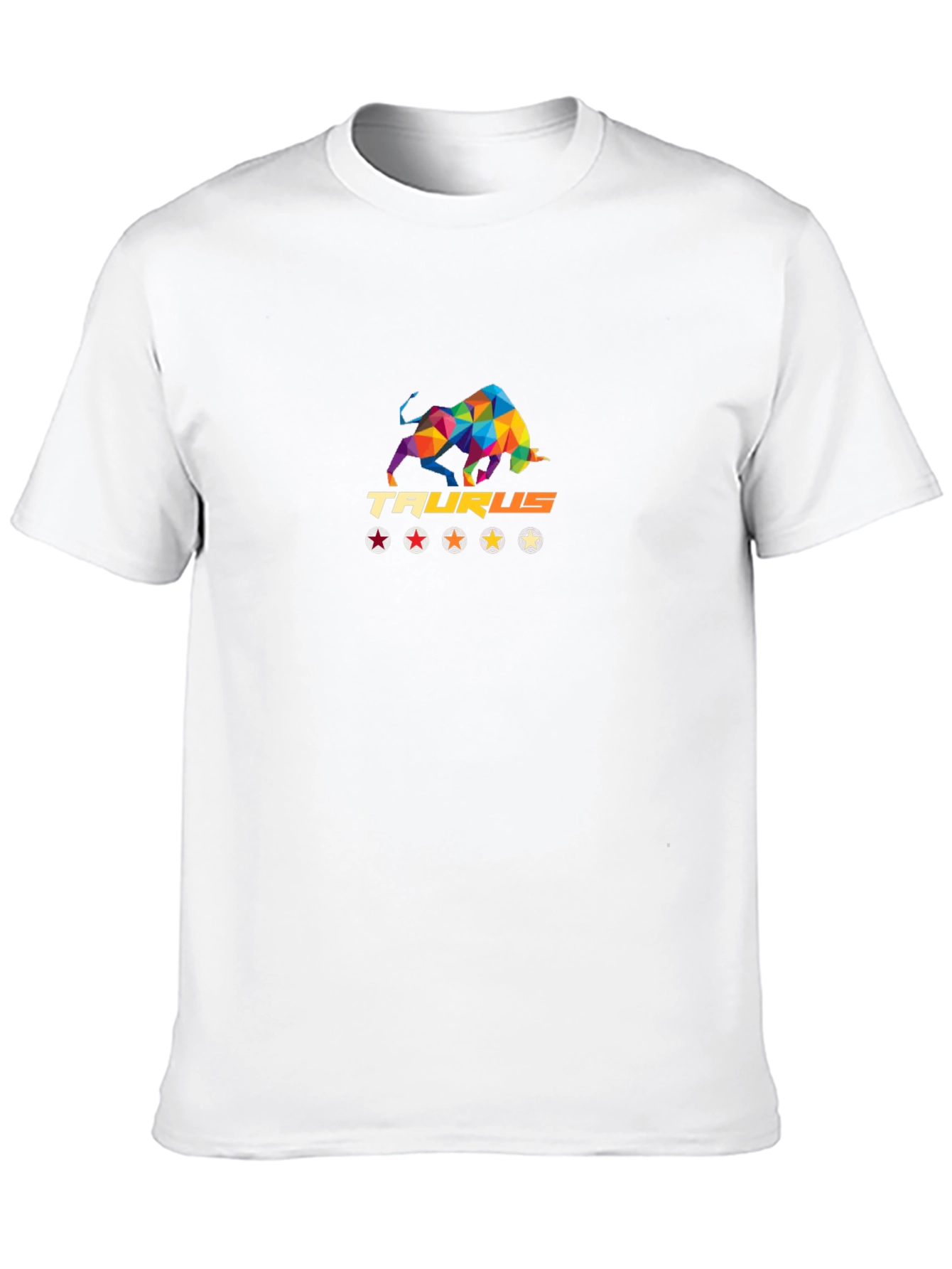 Taurus Zodiac Graphic Tee - Stylish Mens Black T-Shirt