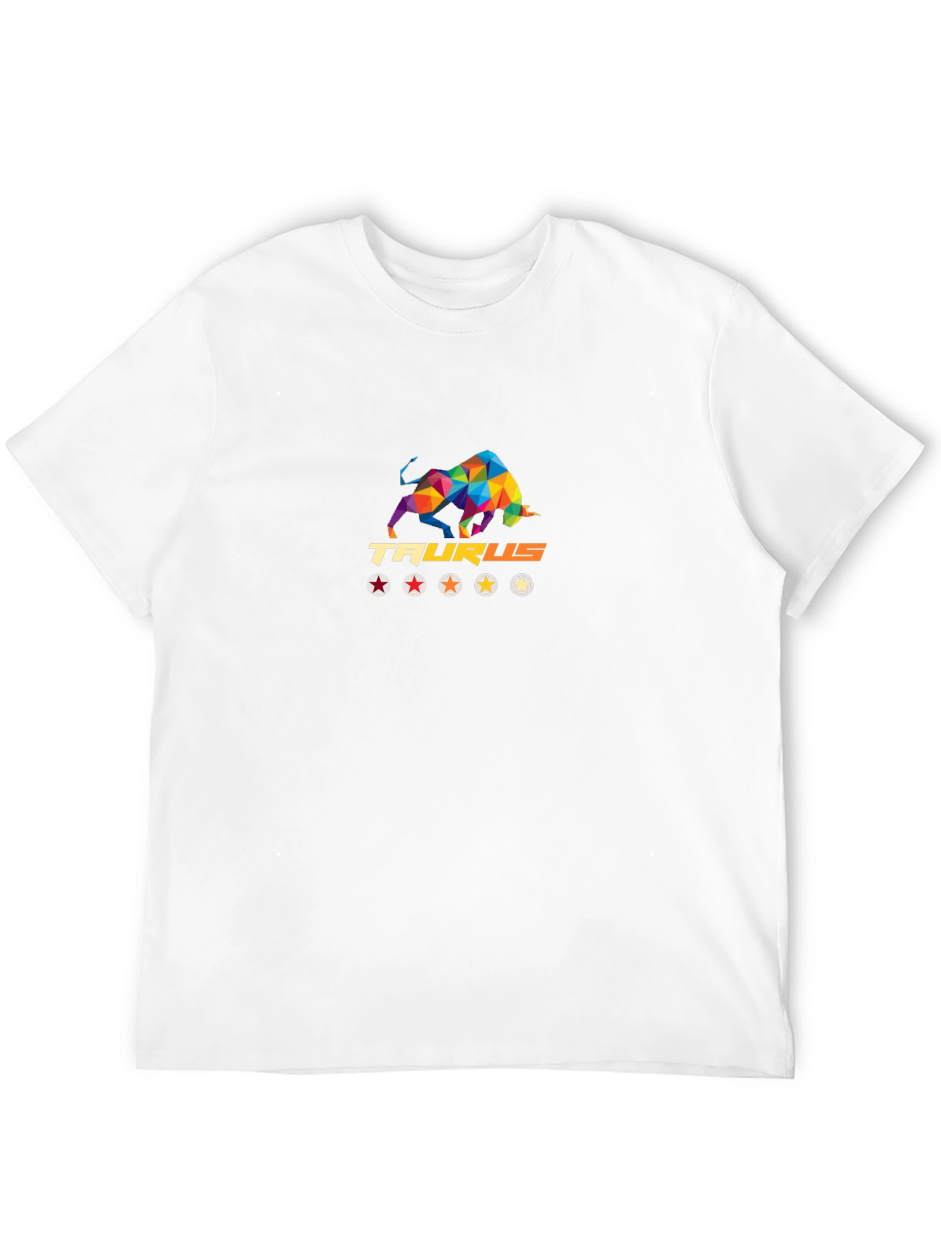 Taurus Zodiac Graphic Tee - Stylish Mens Black T-Shirt
