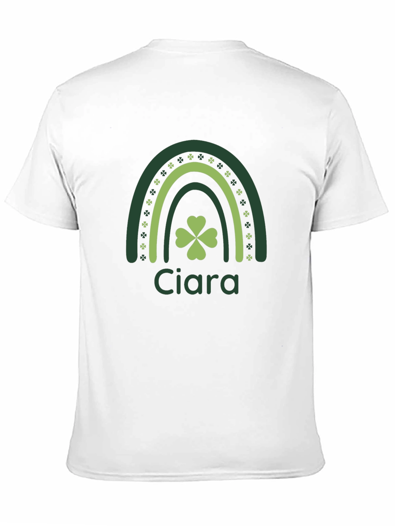 Personalized St. Patricks Day Rainbow T-Shirt