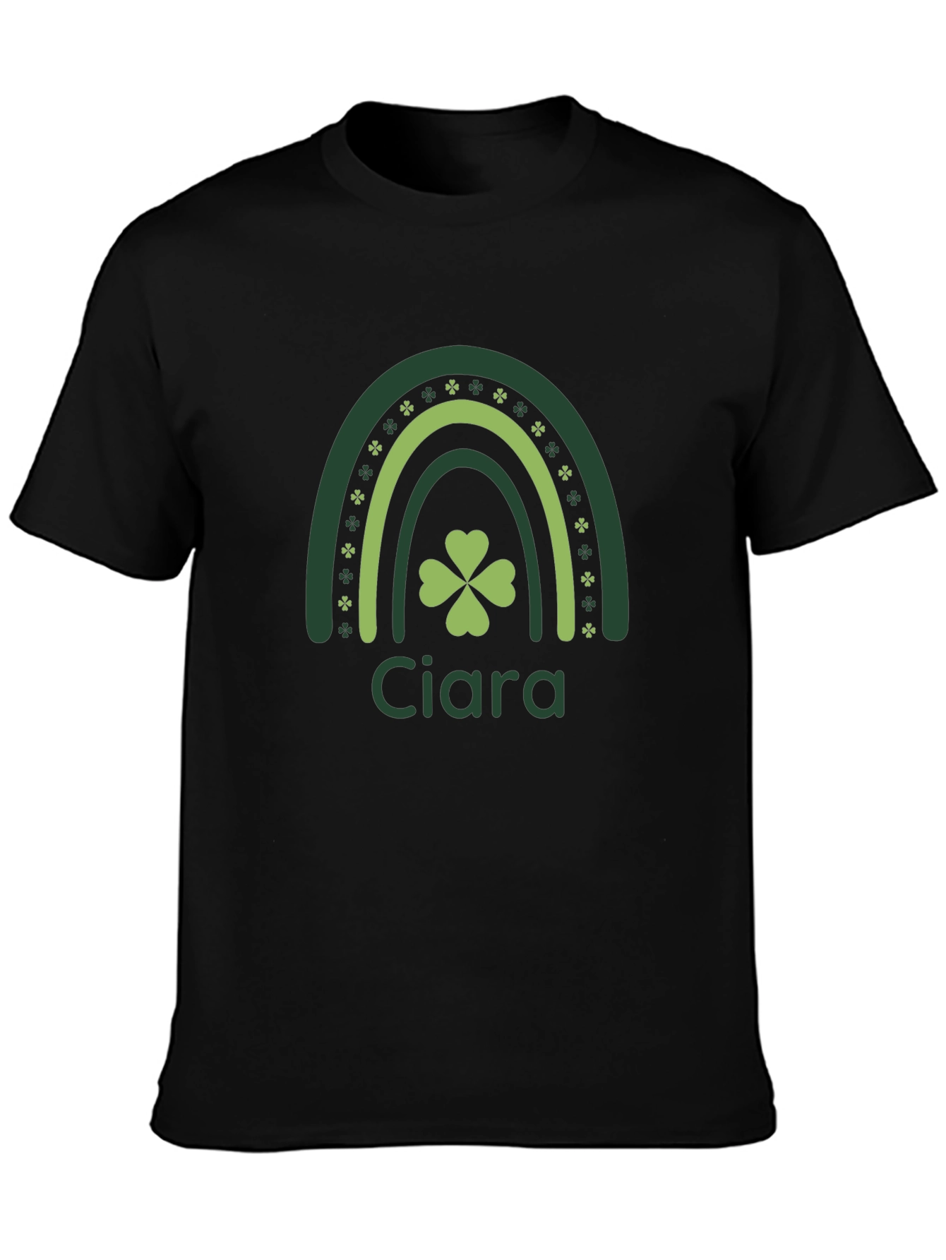Personalized St. Patricks Day Rainbow T-Shirt
