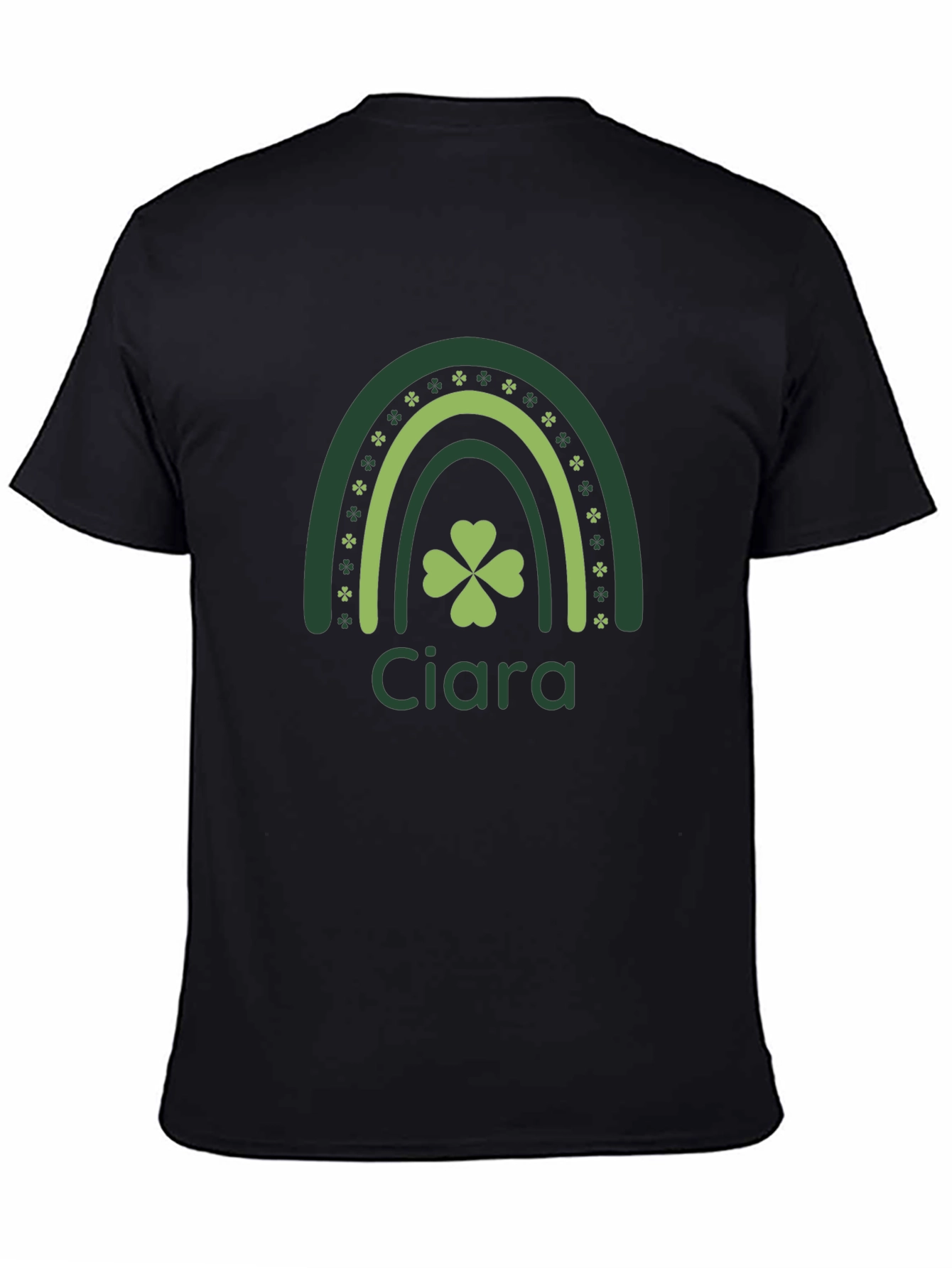 Personalized St. Patricks Day Rainbow T-Shirt