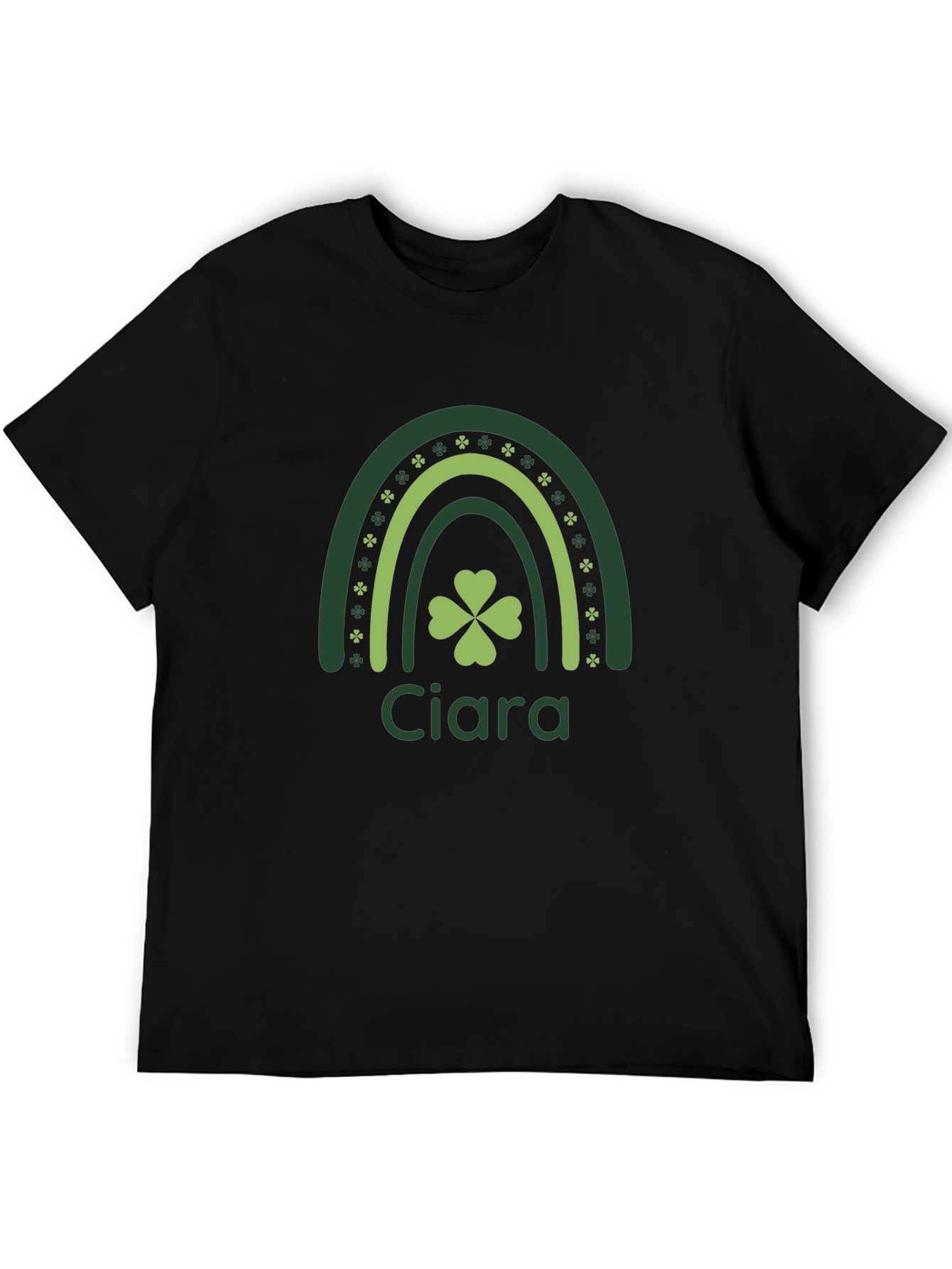 Personalized St. Patricks Day Rainbow T-Shirt