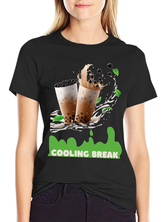 Cooling Break Bubble Tea Graphic Tee