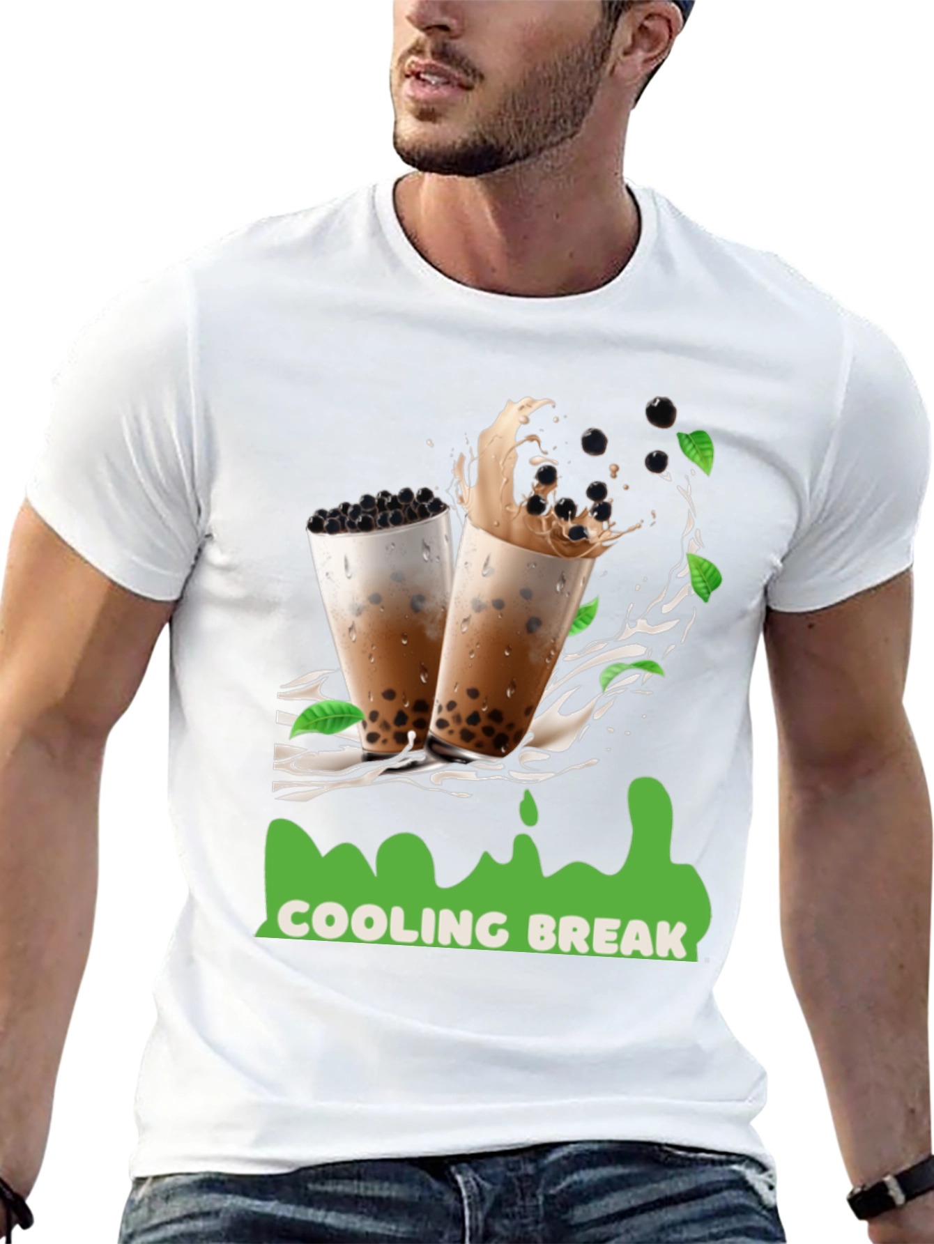 Cooling Break Bubble Tea Graphic Tee