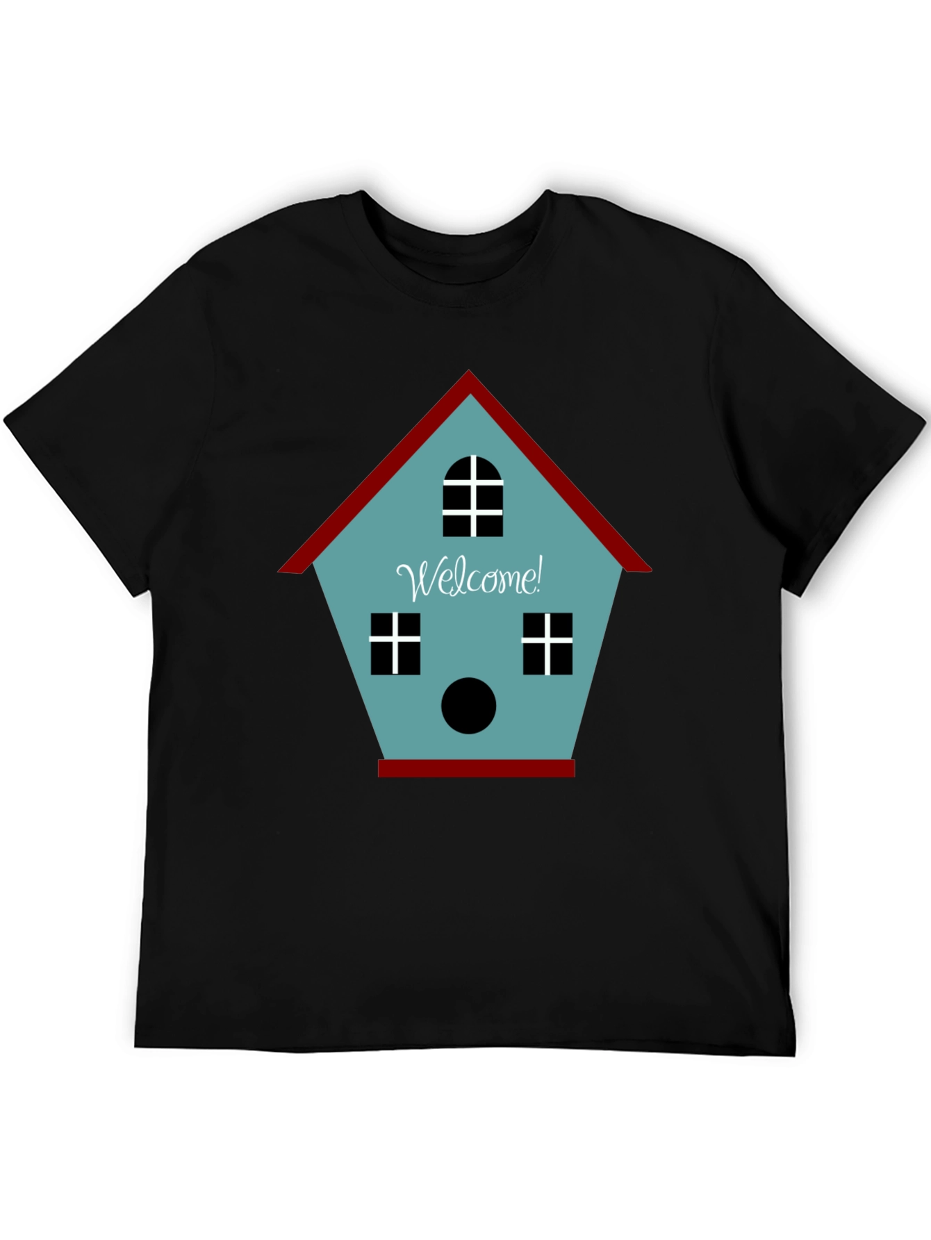 Welcome Birdhouse Graphic Tee - Casual Comfort