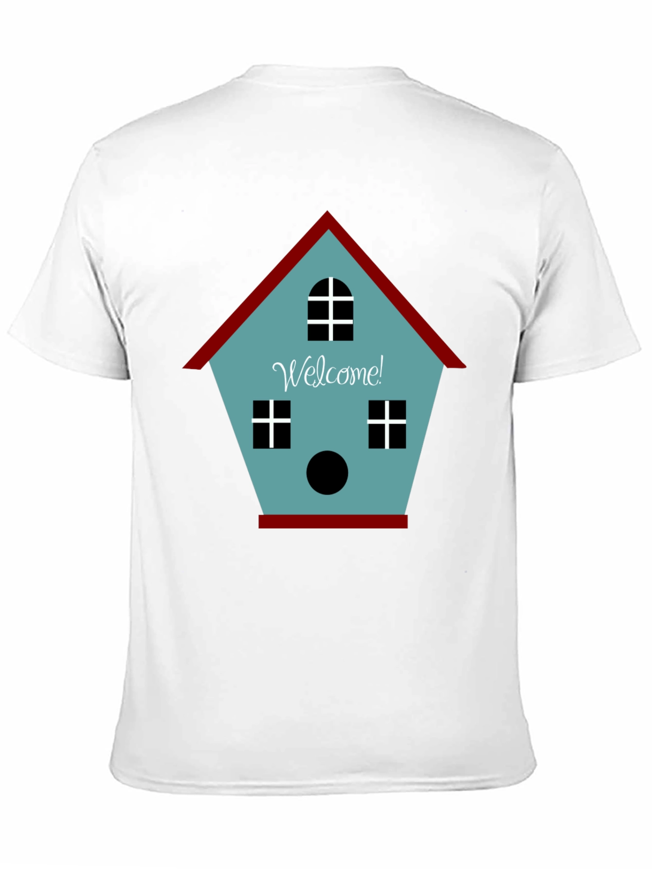 Welcome Birdhouse Graphic Tee - Casual Comfort