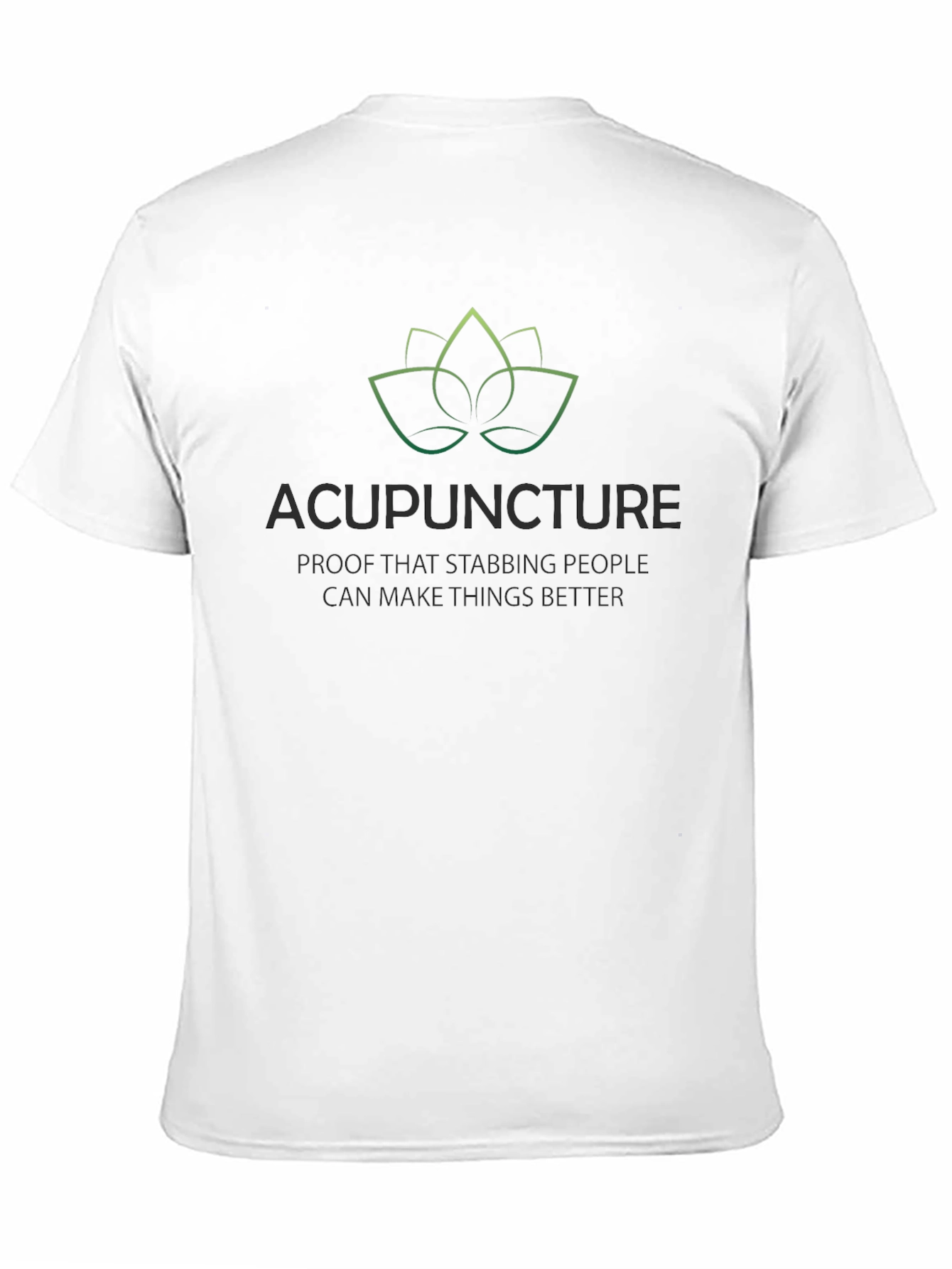 Acupuncture Stabbing People T-Shirt