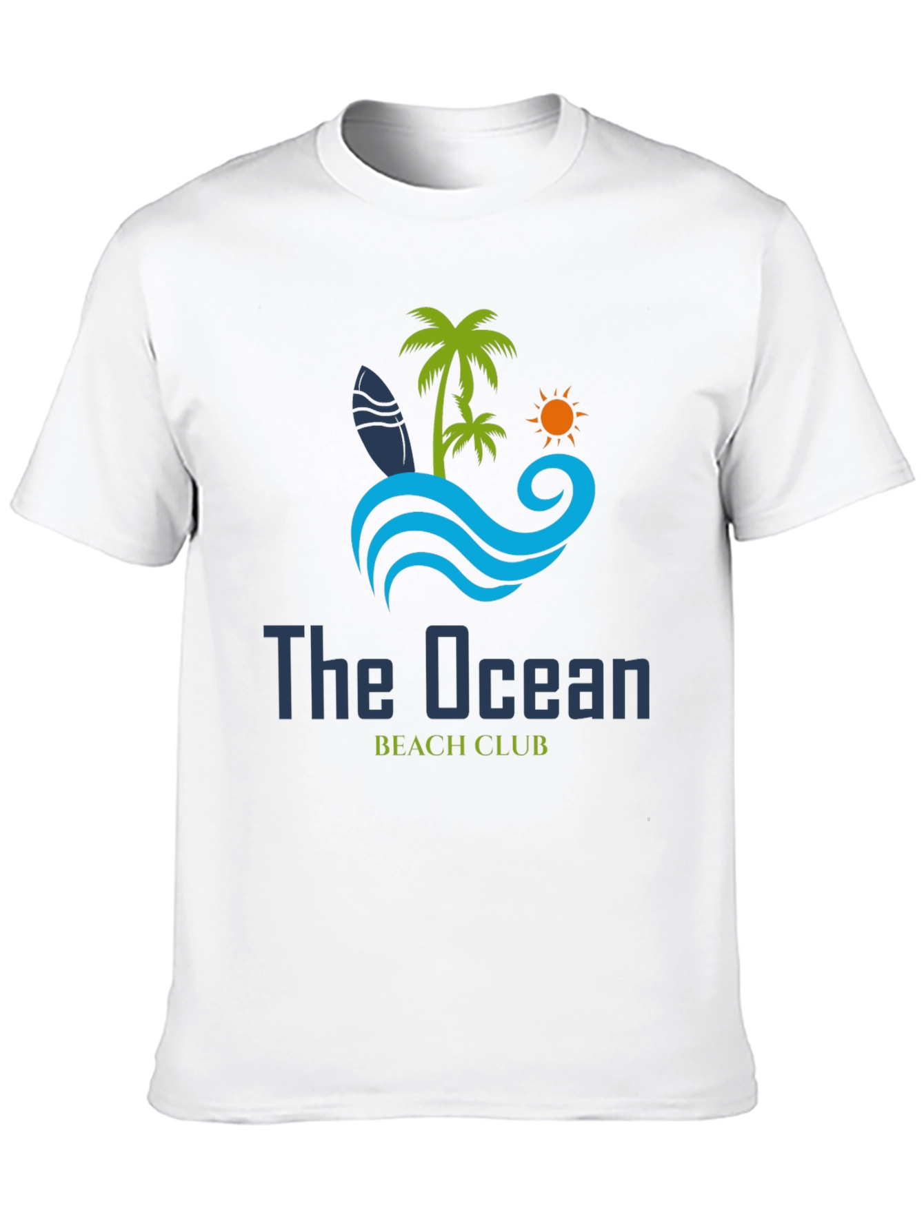The Ocean Beach Club Black T-Shirt