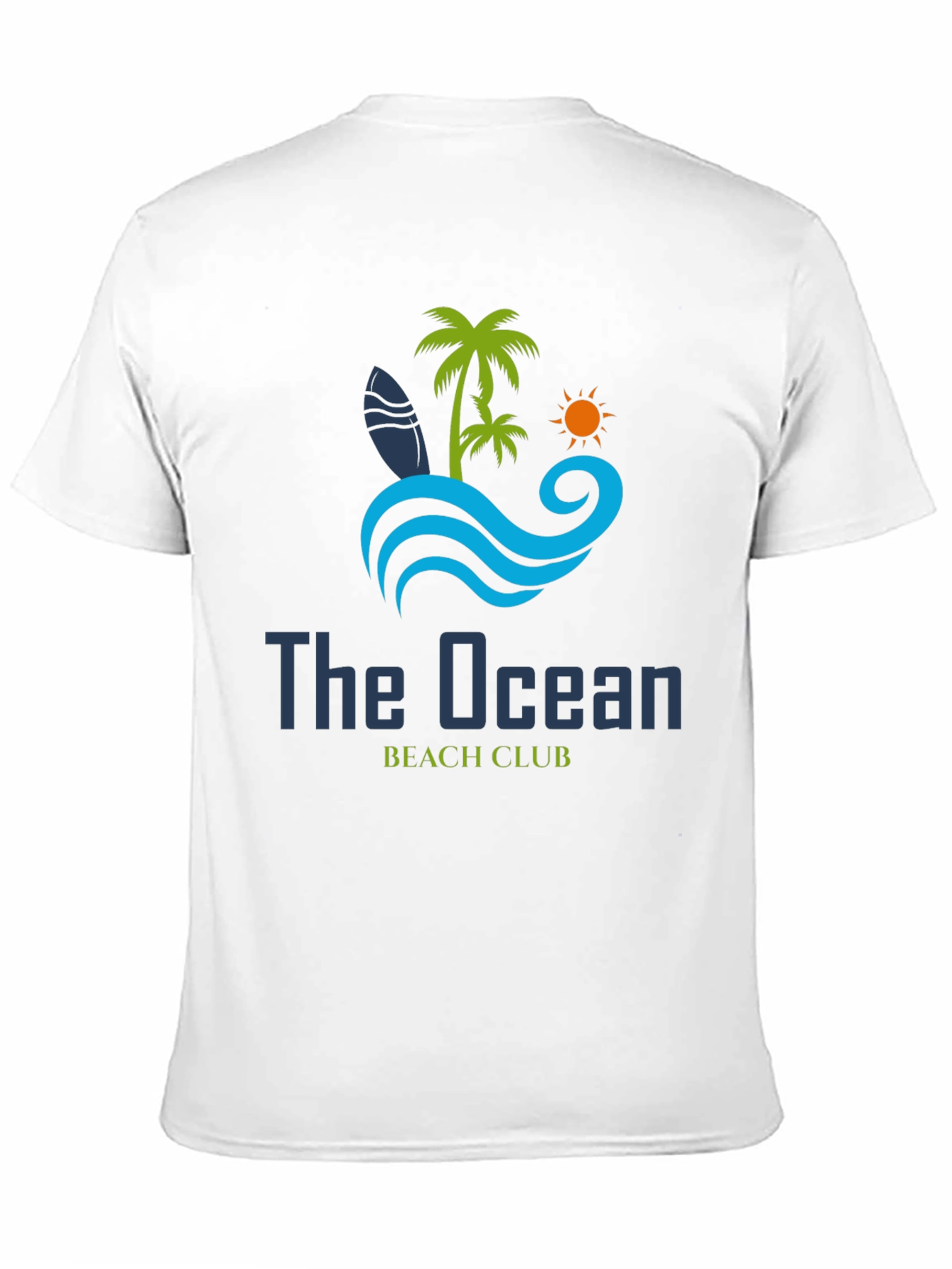 The Ocean Beach Club Black T-Shirt