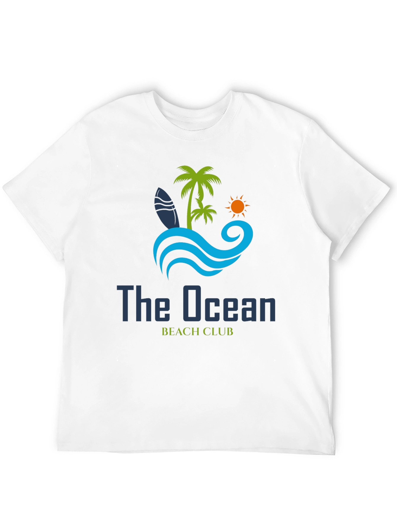 The Ocean Beach Club Black T-Shirt