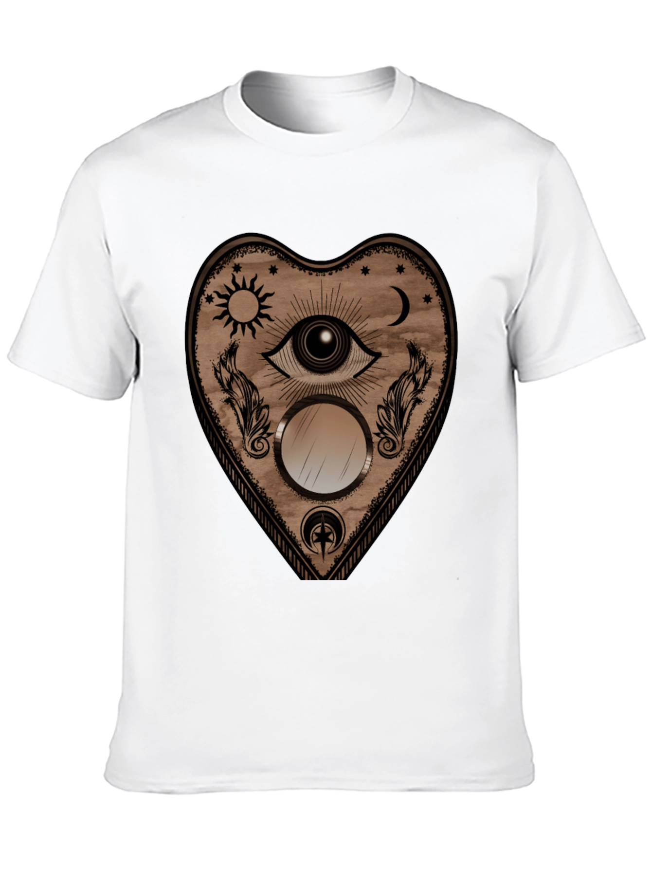 Mystic Eye Heart Graphic T-Shirt