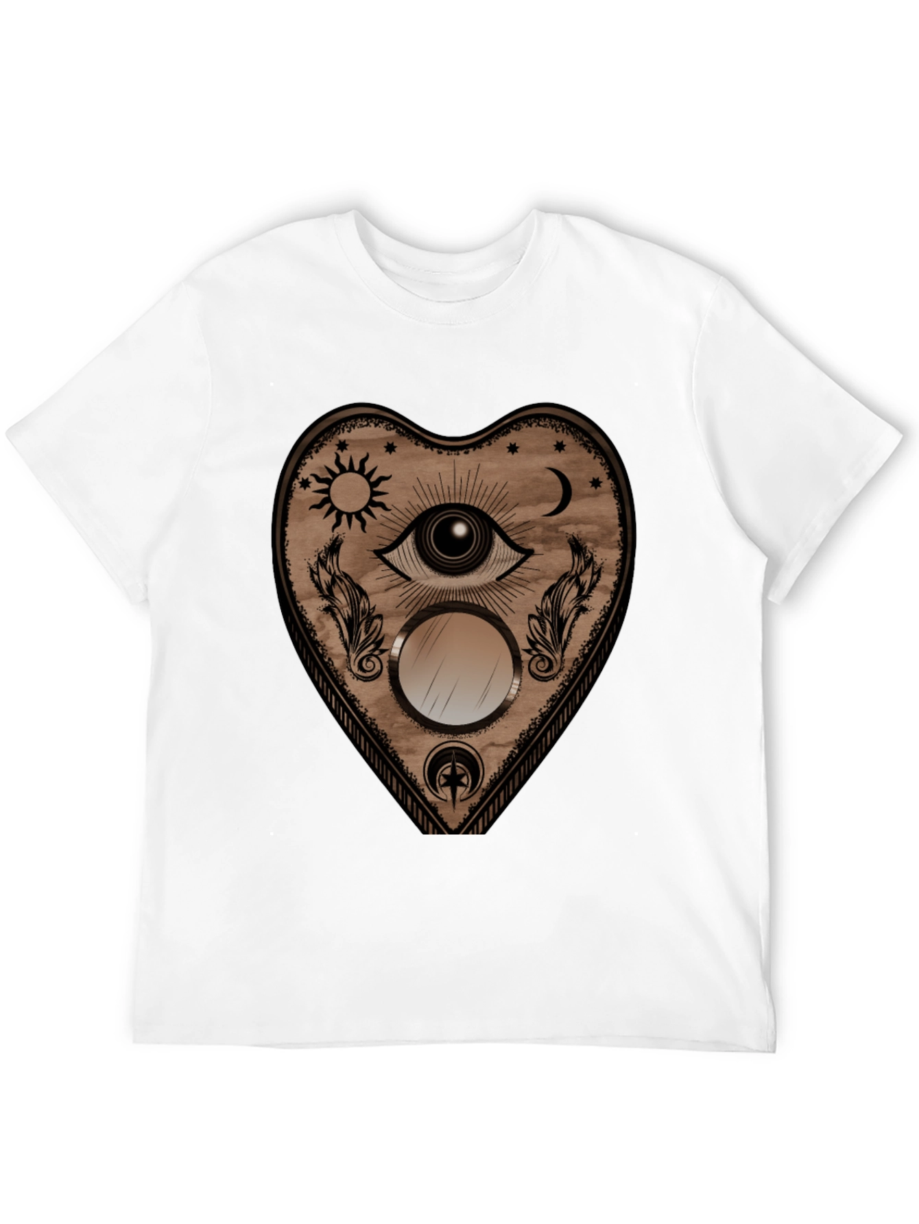 Mystic Eye Heart Graphic T-Shirt