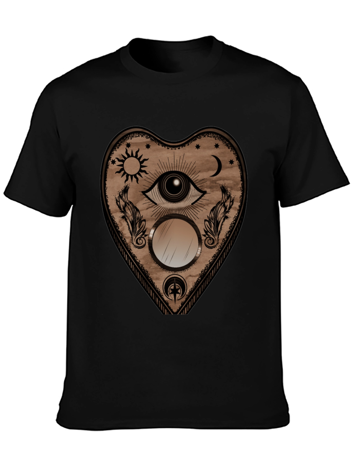 Mystic Eye Heart Graphic T-Shirt