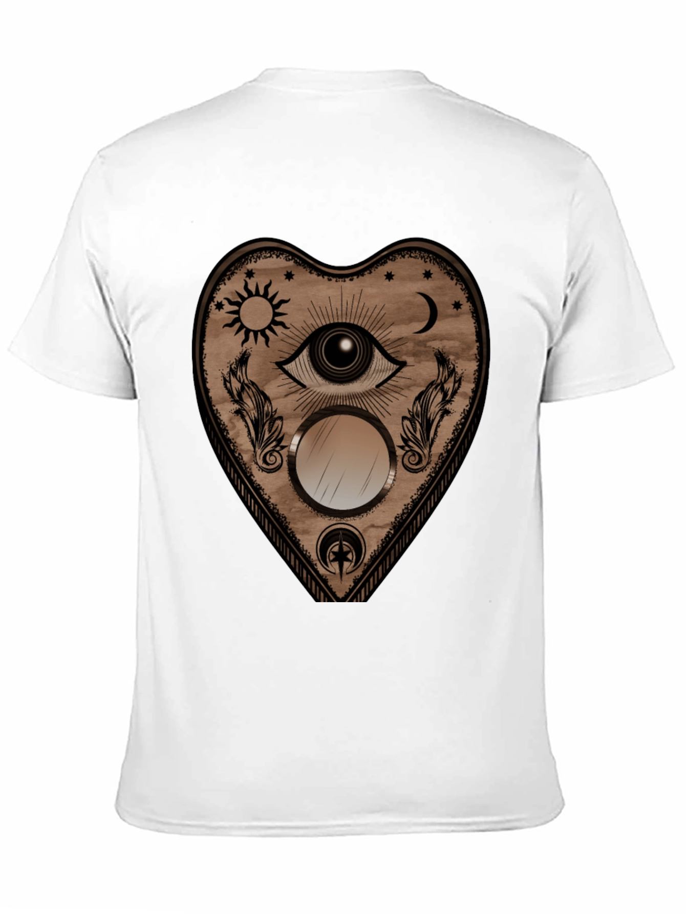 Mystic Eye Heart Graphic T-Shirt