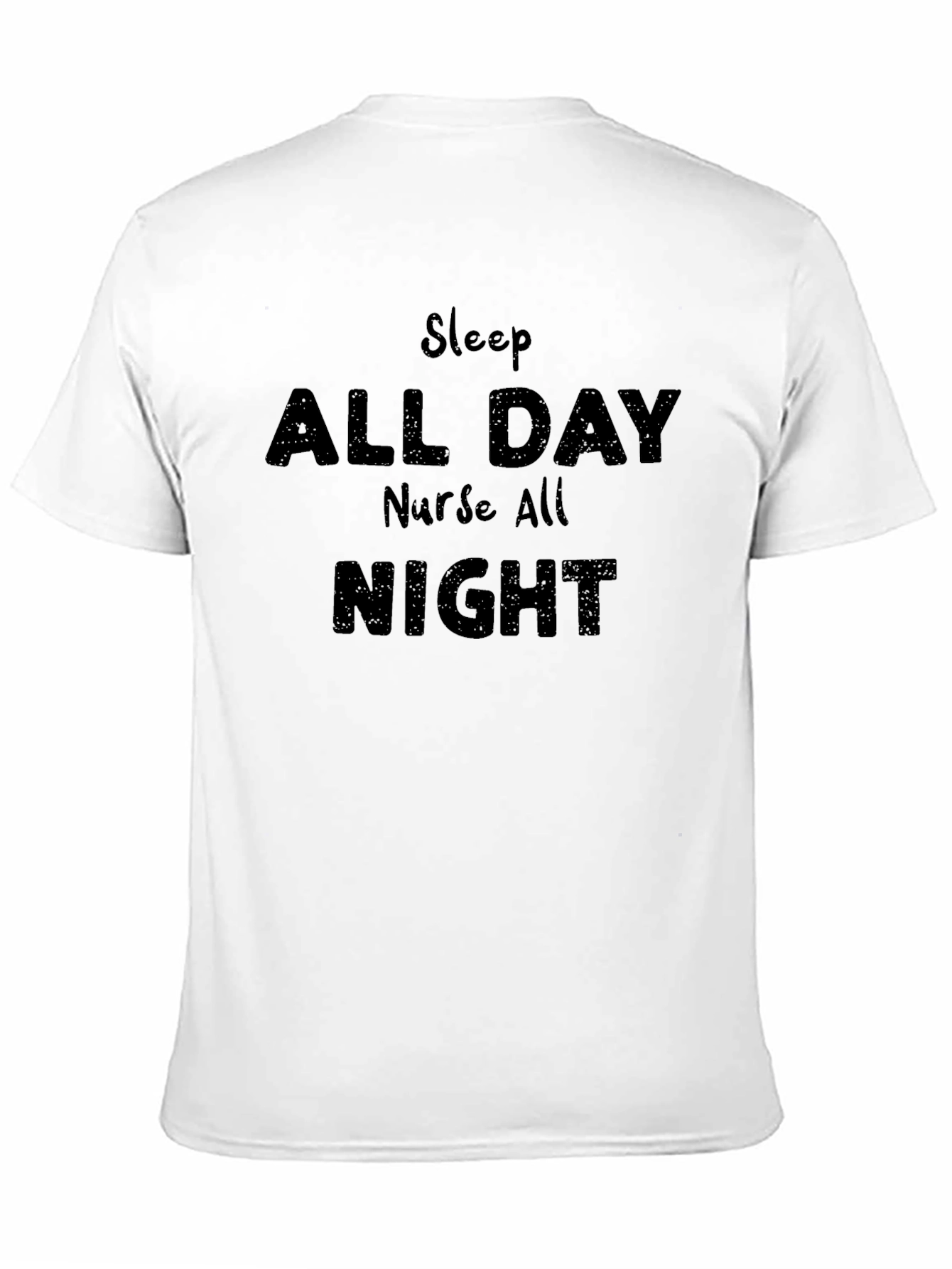 Nurse All Day & Night Graphic T-Shirt