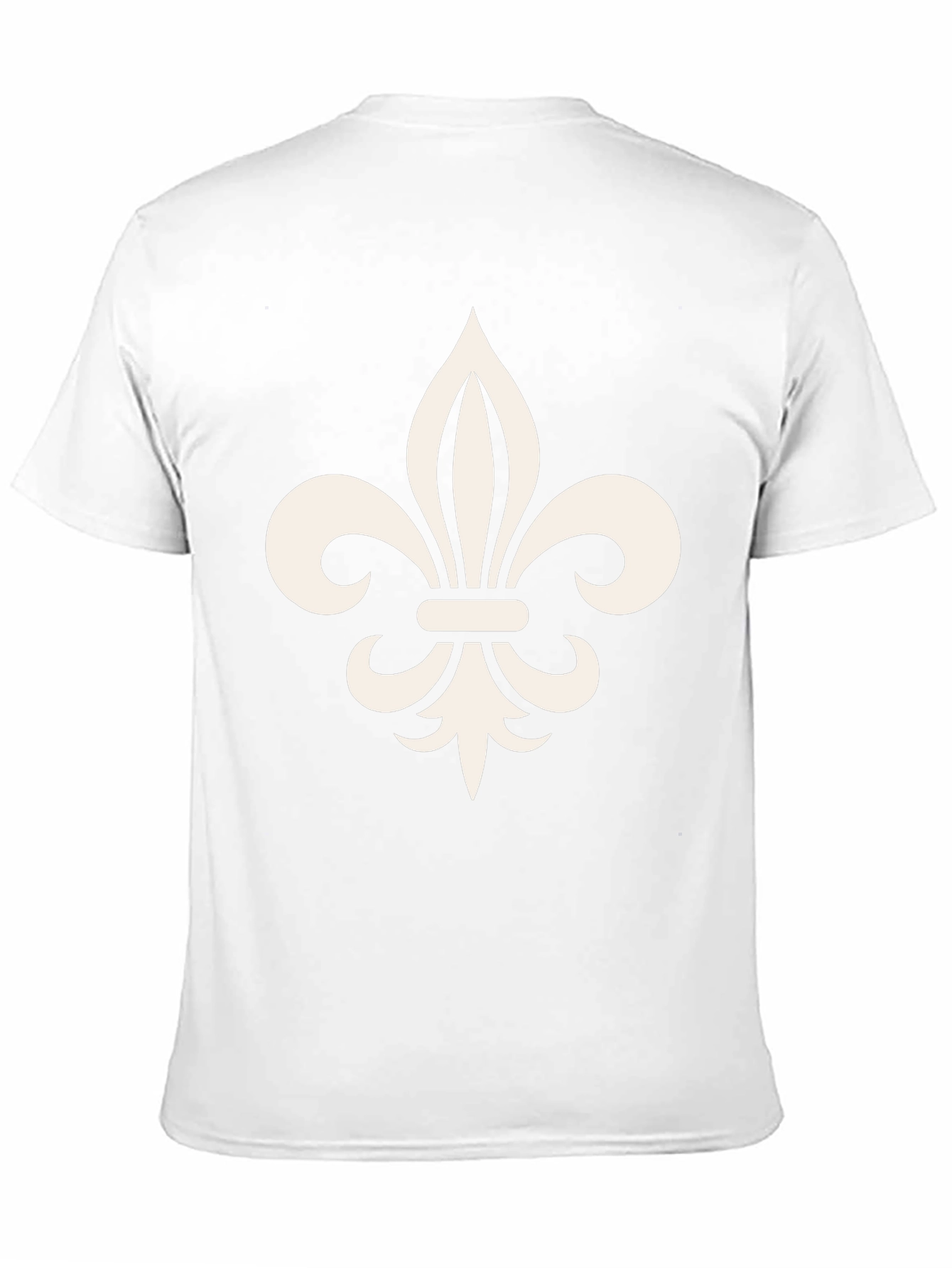 Fleur-de-lis Black T-Shirt - Classic Design