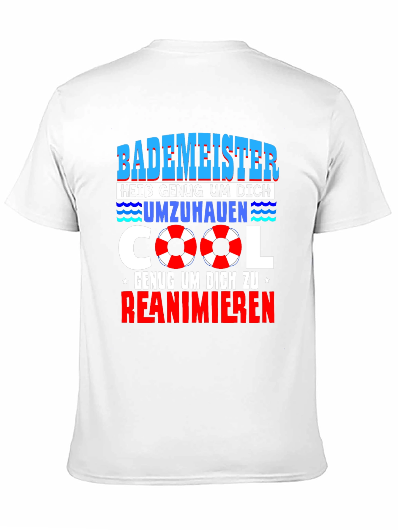 Funny Bademeister (Lifeguard) T-Shirt
