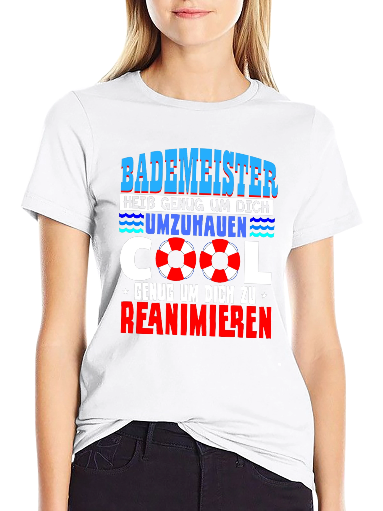 Funny Bademeister (Lifeguard) T-Shirt