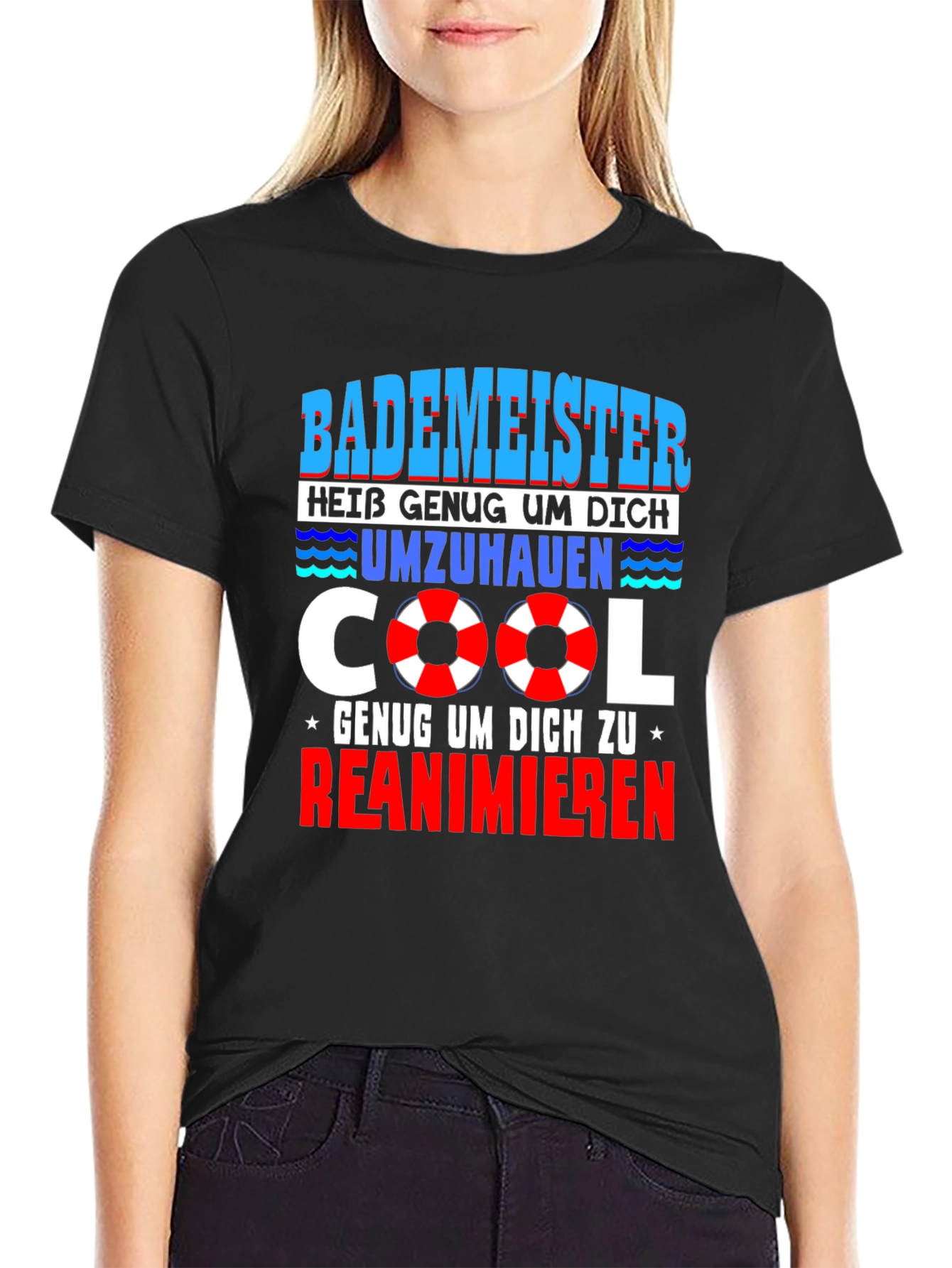 Funny Bademeister (Lifeguard) T-Shirt